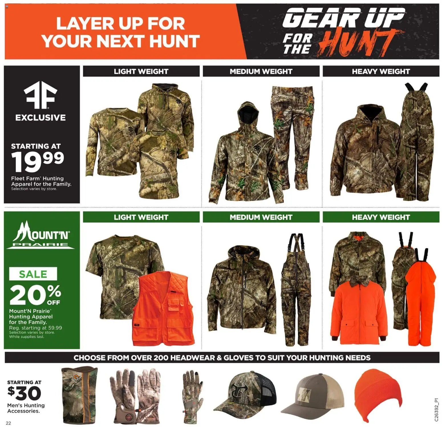 Mills Fleet Farm Gear Up Hunt