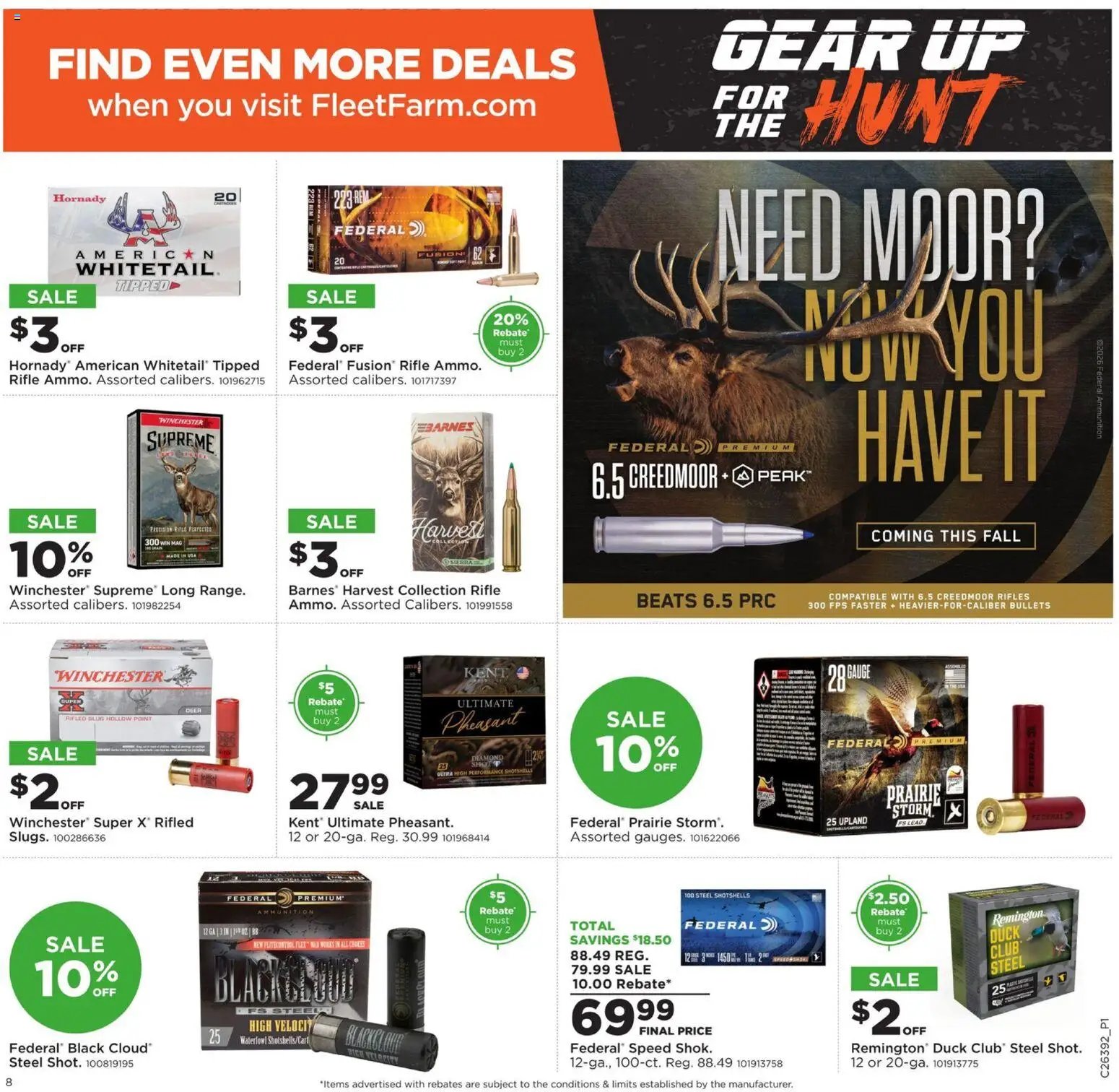 Mills Fleet Farm Gear Up Hunt