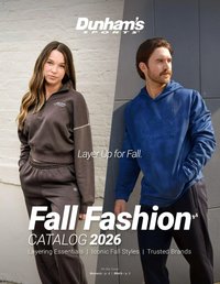 Dunham's Sports Fall Fashion Catalog