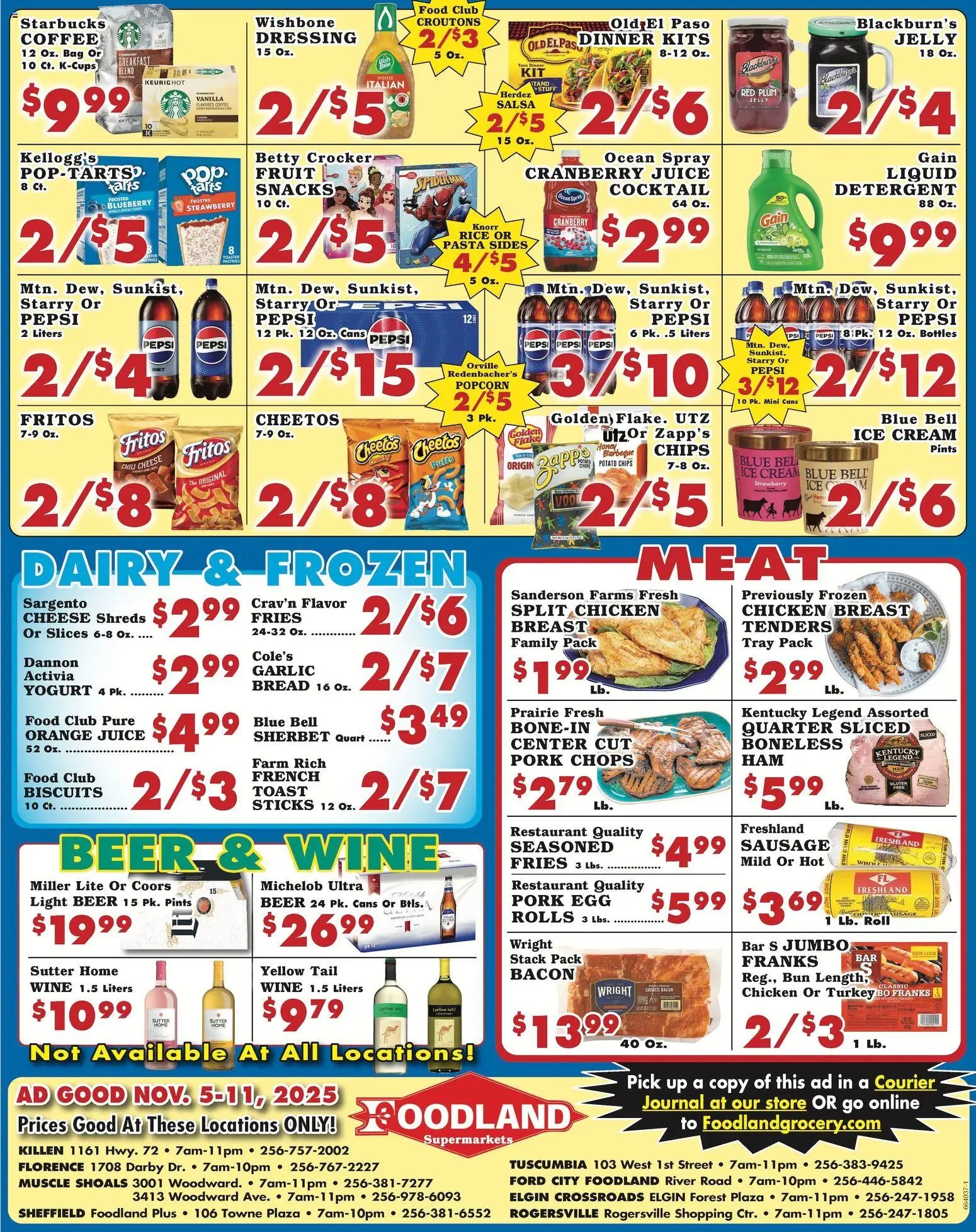 Foodland Weekly Ad - Supermarkets (2025-11-05 - 2025-11-11) | 2