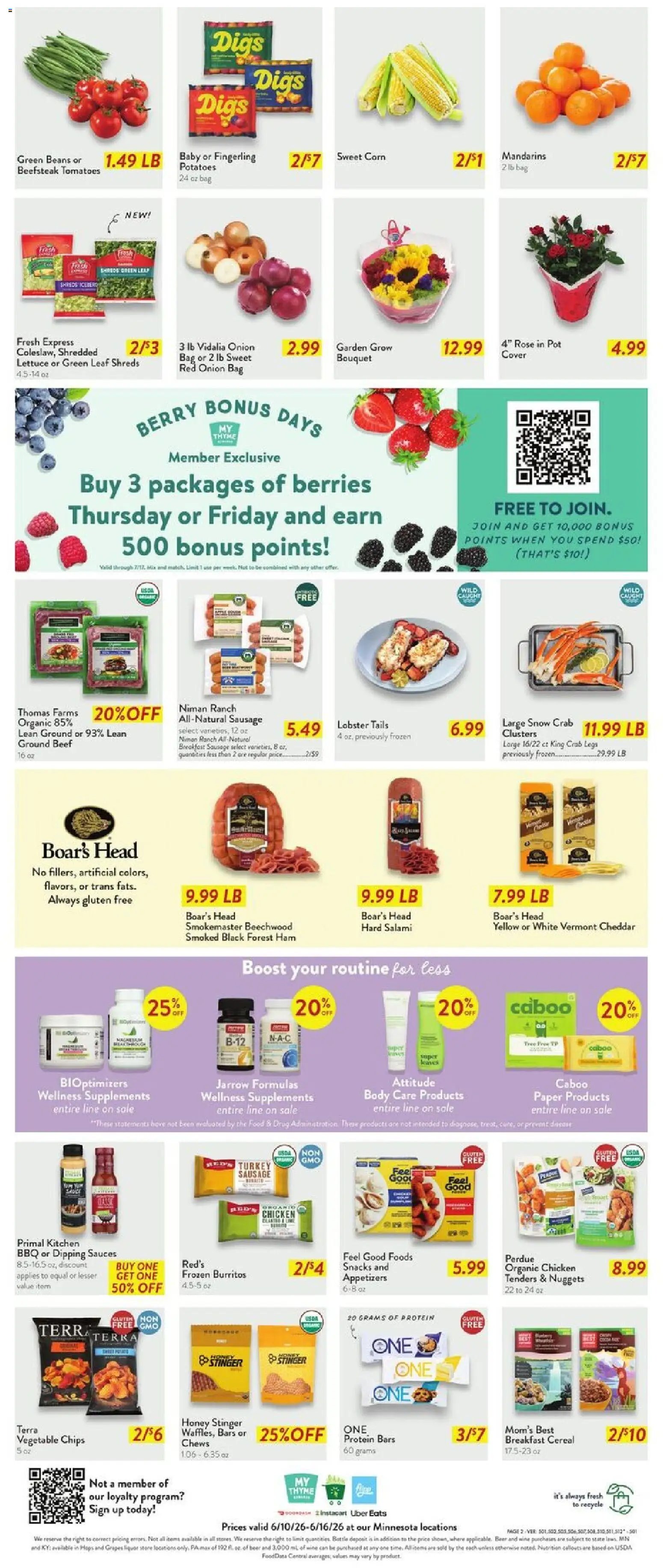Fresh Thyme Weekly Ad - MN