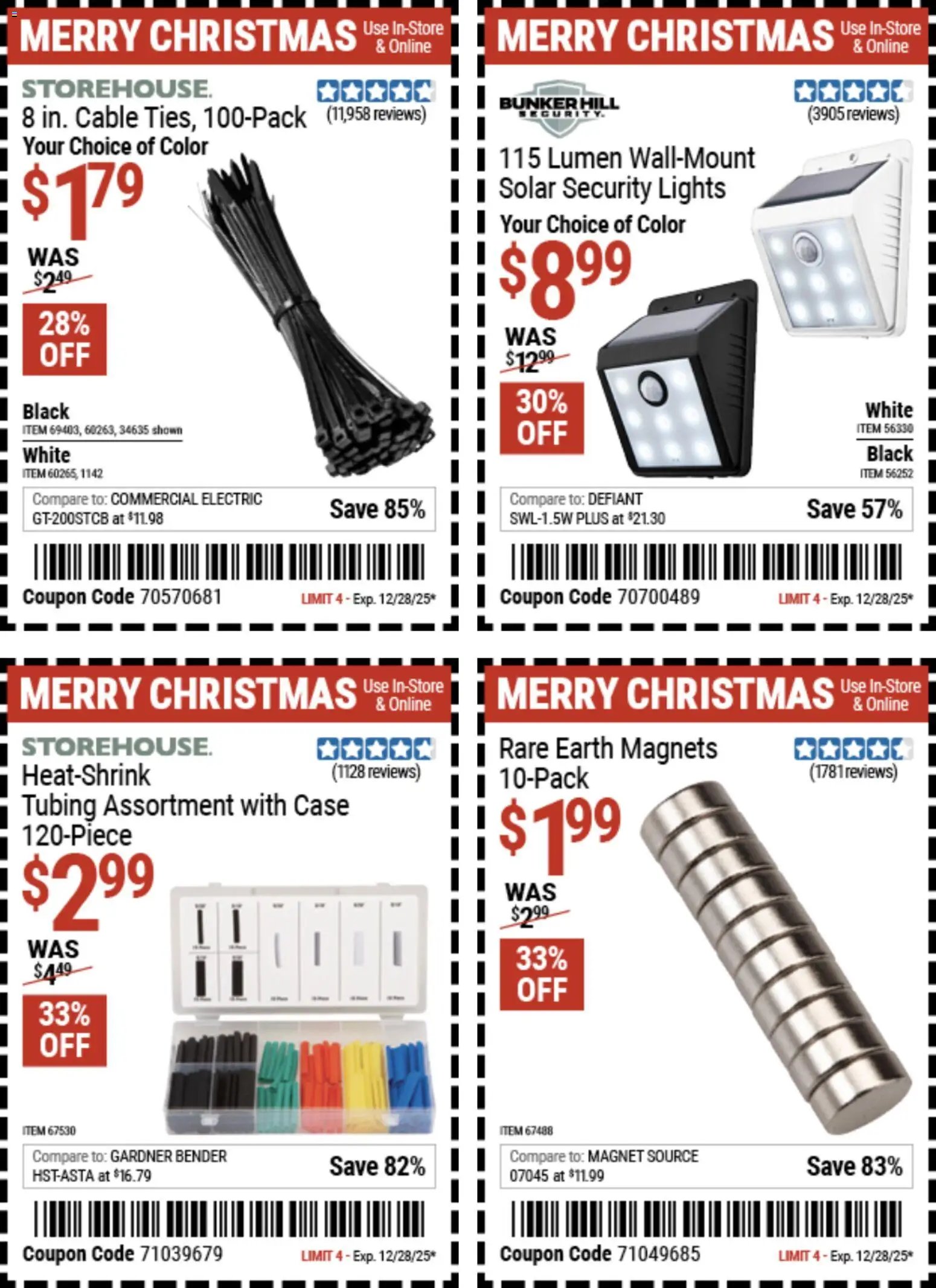 Harbor Freight Christmas Coupon Deals