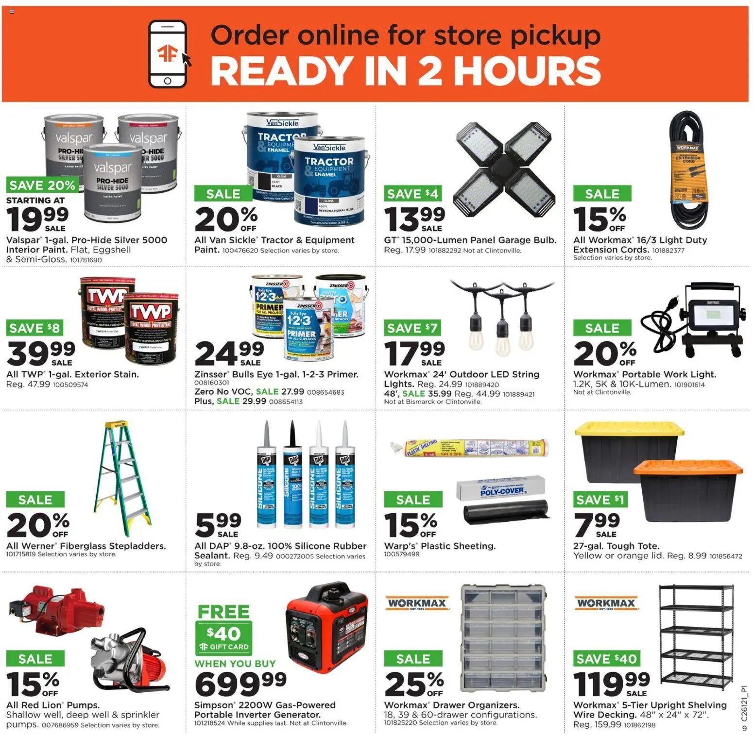 Mills Fleet Farm Weekly Ad