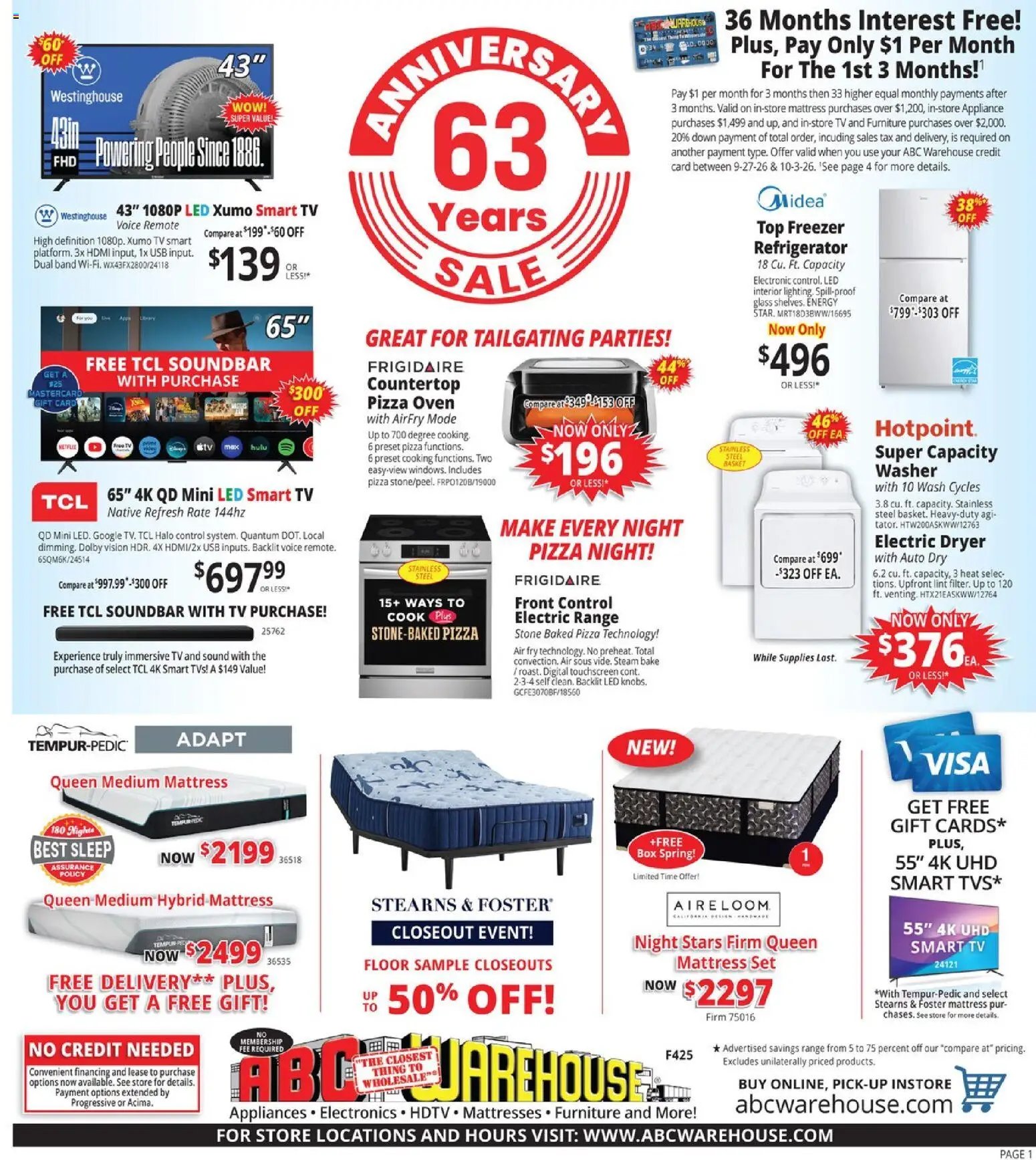 ABC Warehouse - Leaflet