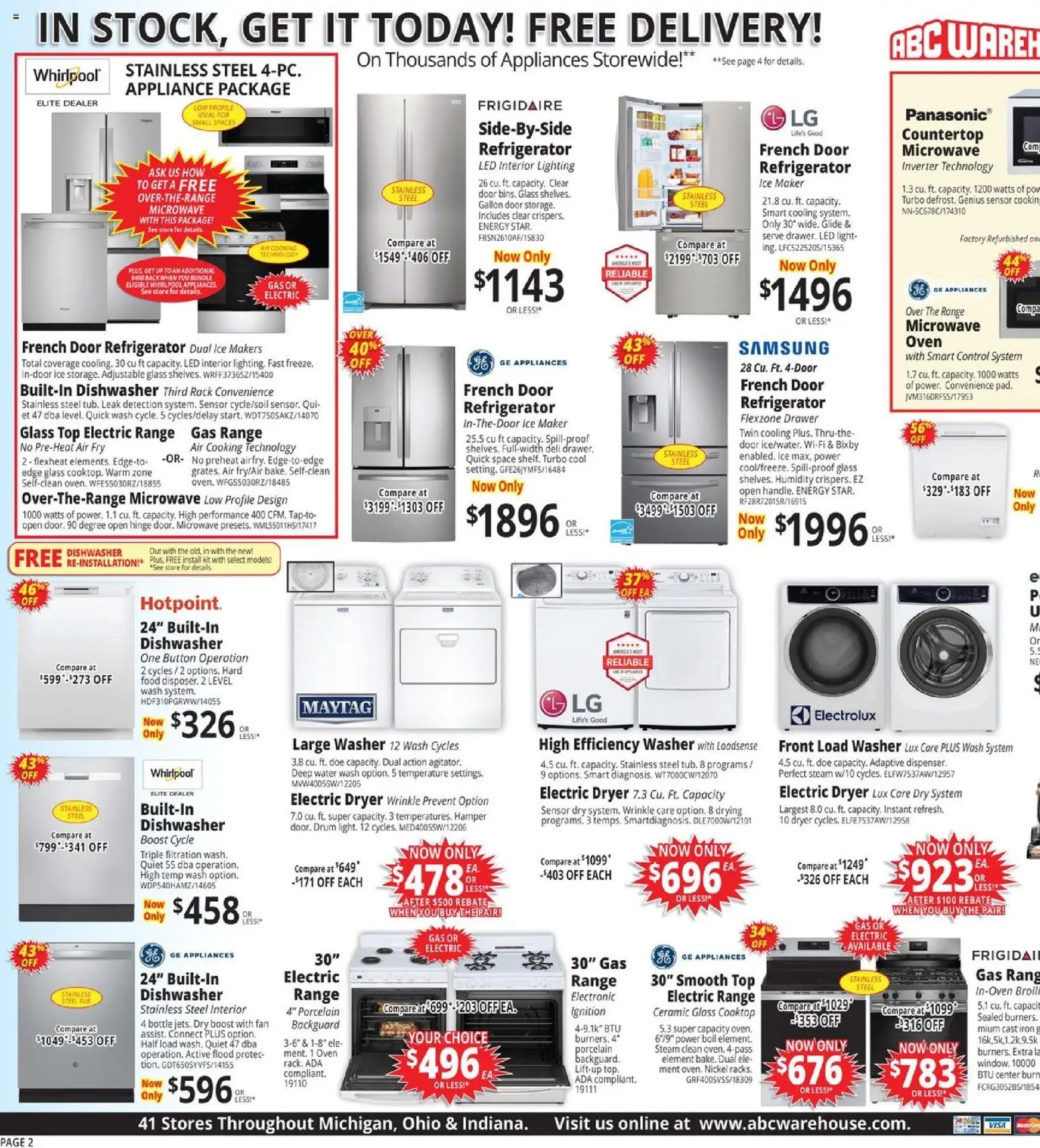 ABC Warehouse - Leaflet