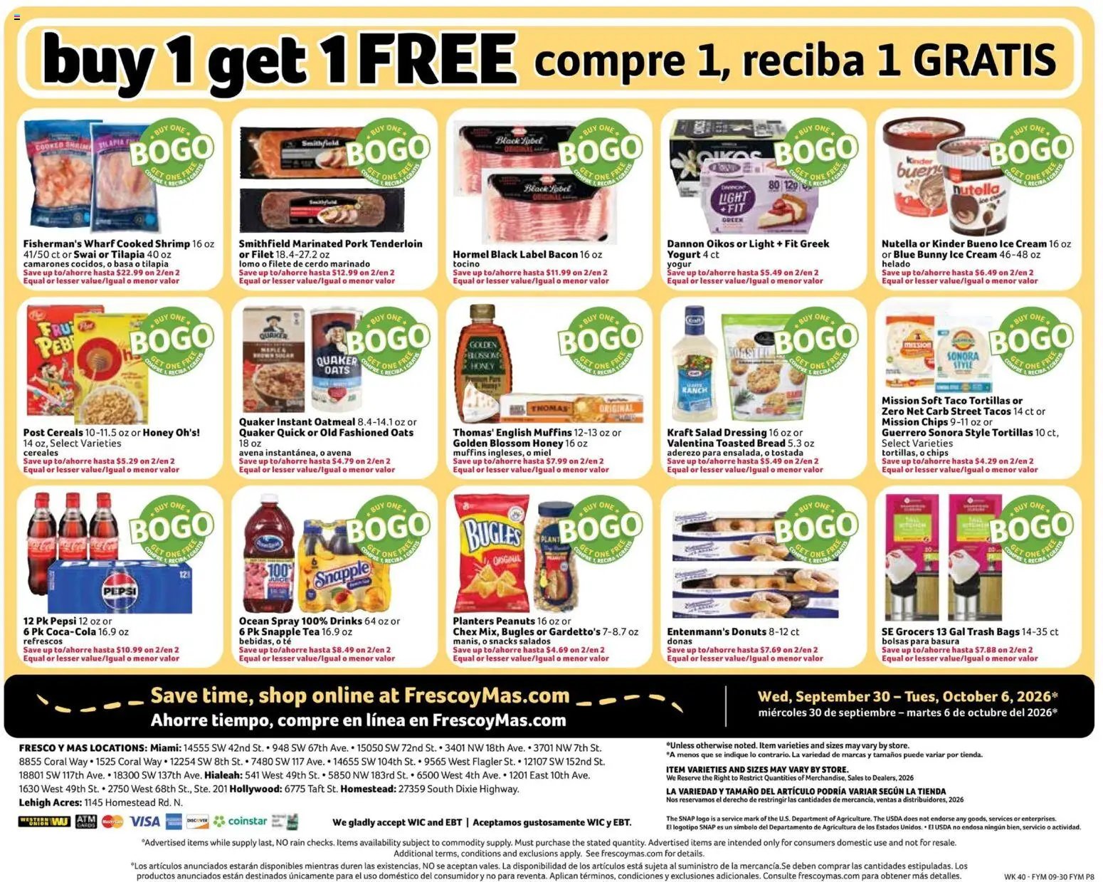 Fresco y Más Weekly Ad