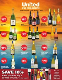 United Supermarkets Alcohol Flyer