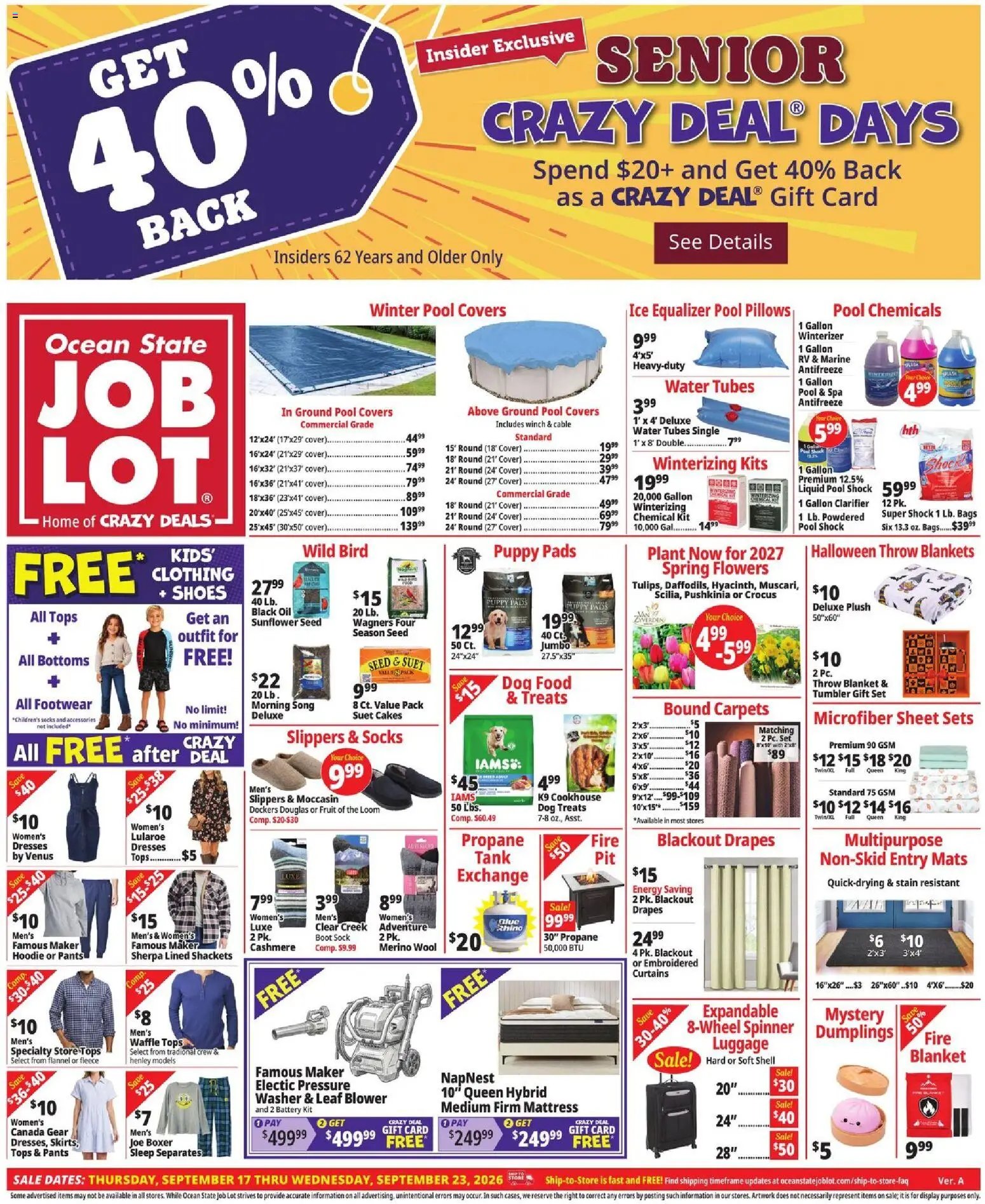 Ocean State Job Lot Weekly Ad - MA
