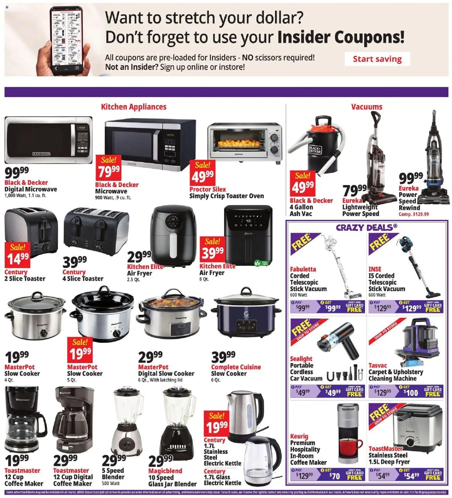 Ocean State Job Lot Weekly Ad - MA