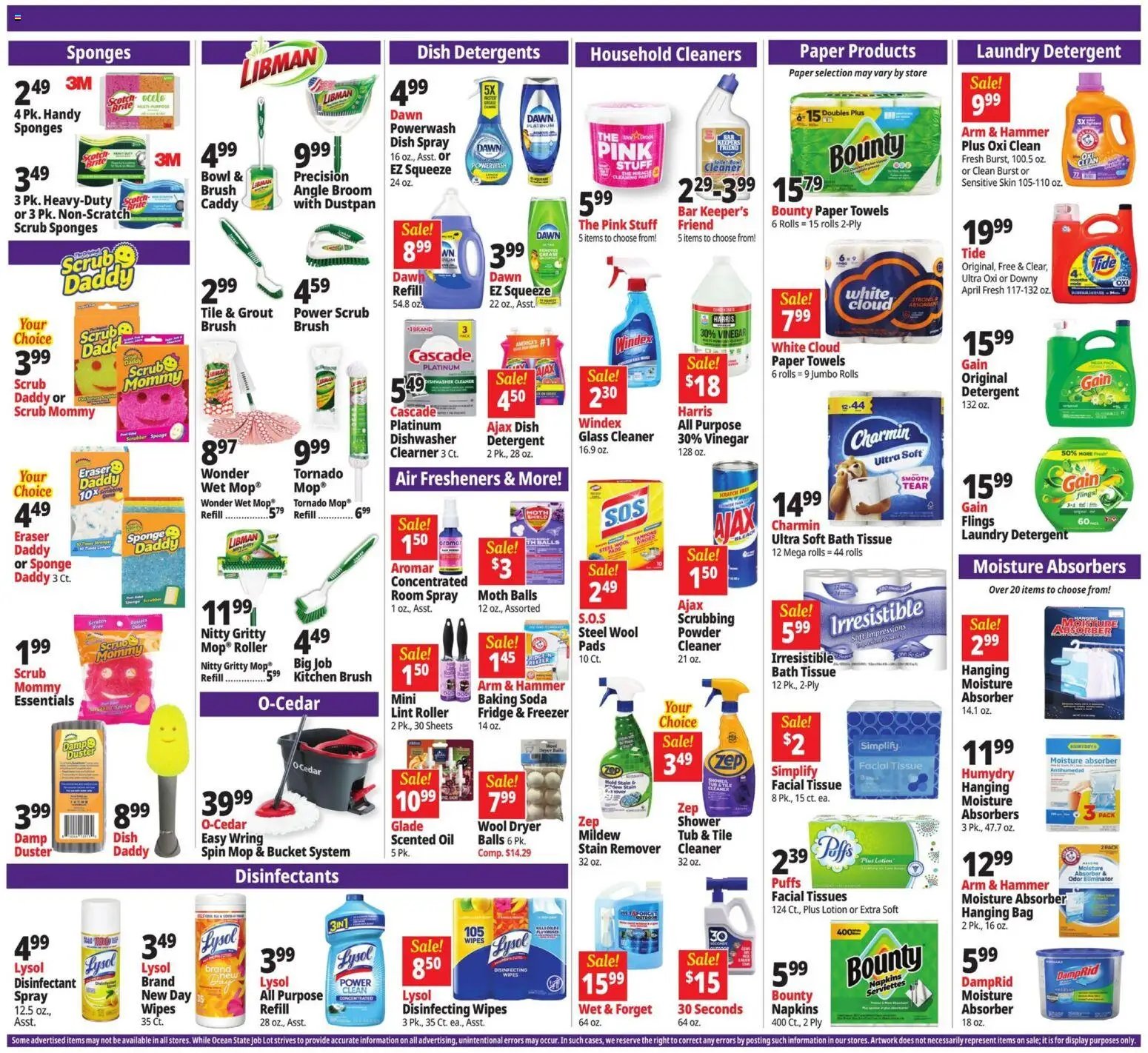 Ocean State Job Lot Weekly Ad - MA