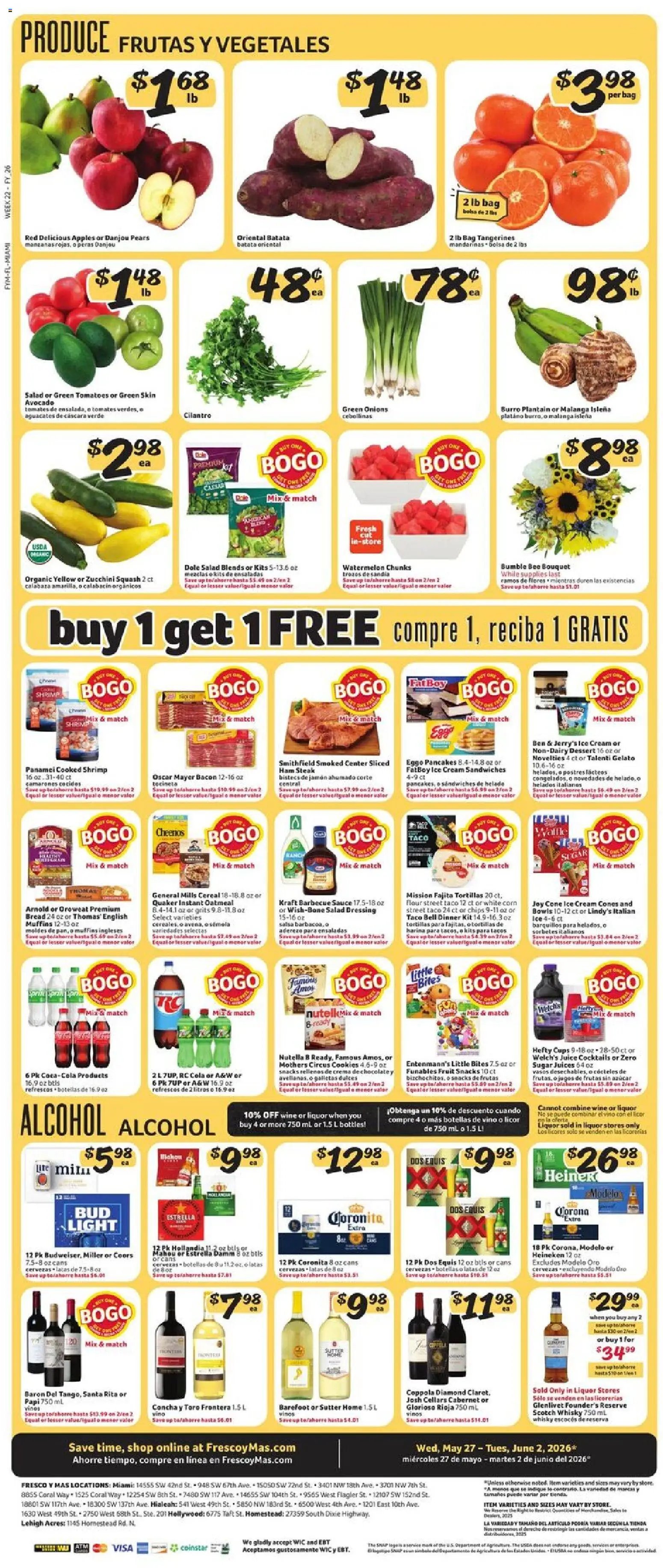 Fresco y Más Weekly Ad