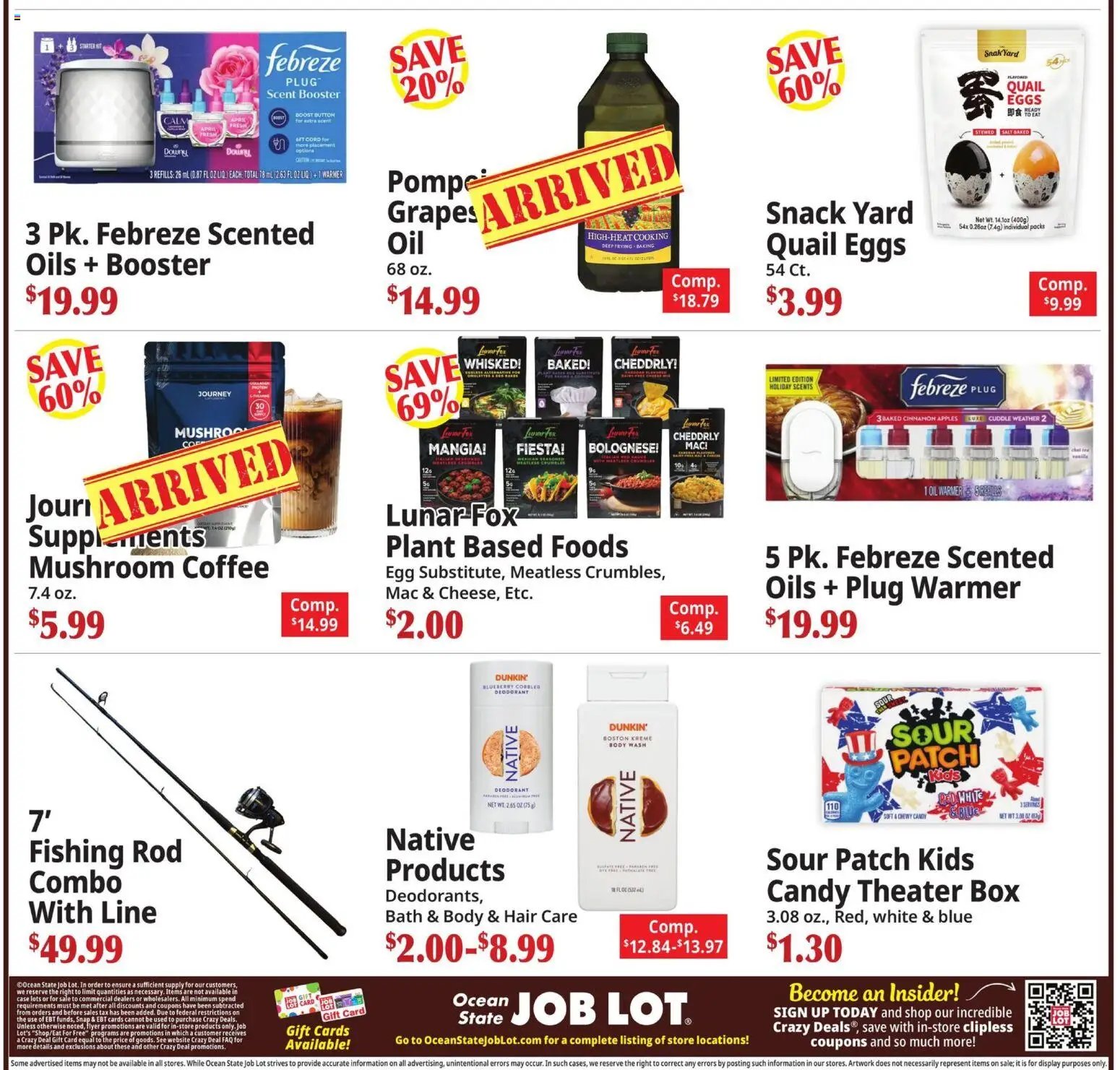 Ocean State Job Lot Ad