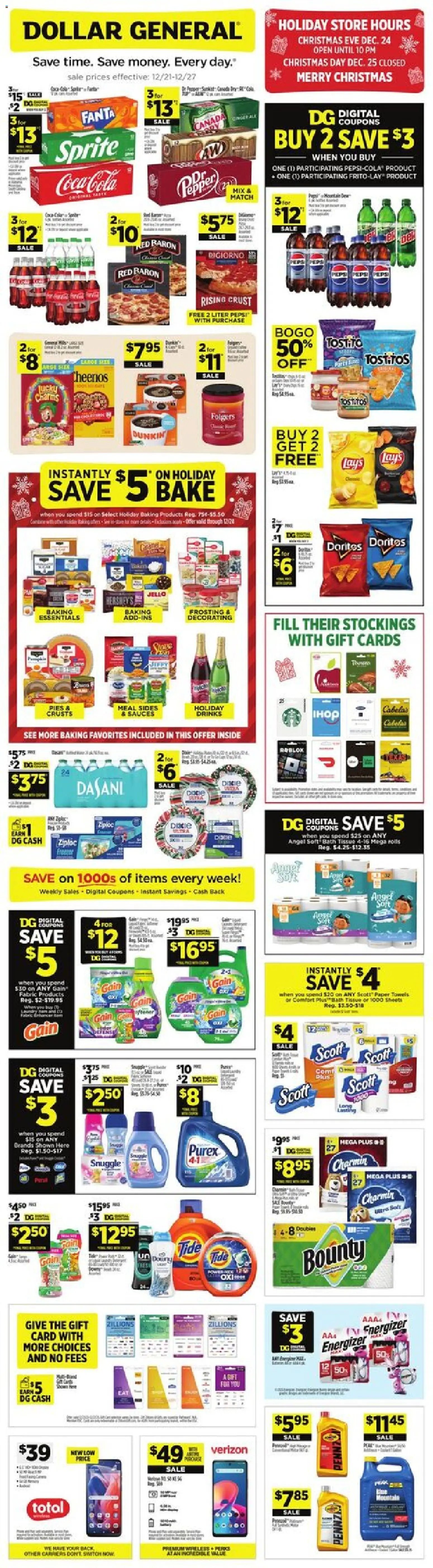 Dollar General Weekly Ad - TX