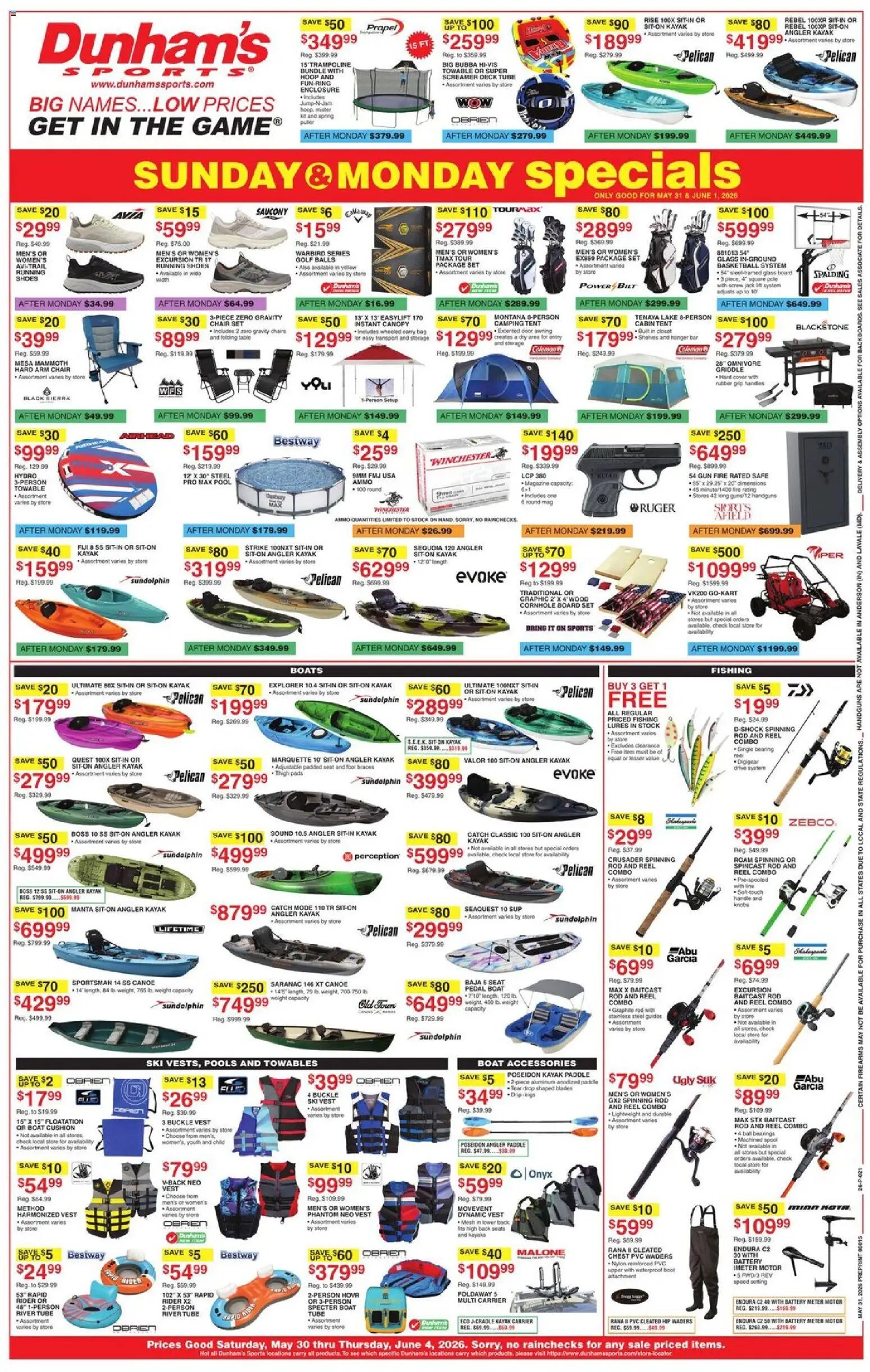 Dunham's Sports Weekly Ad