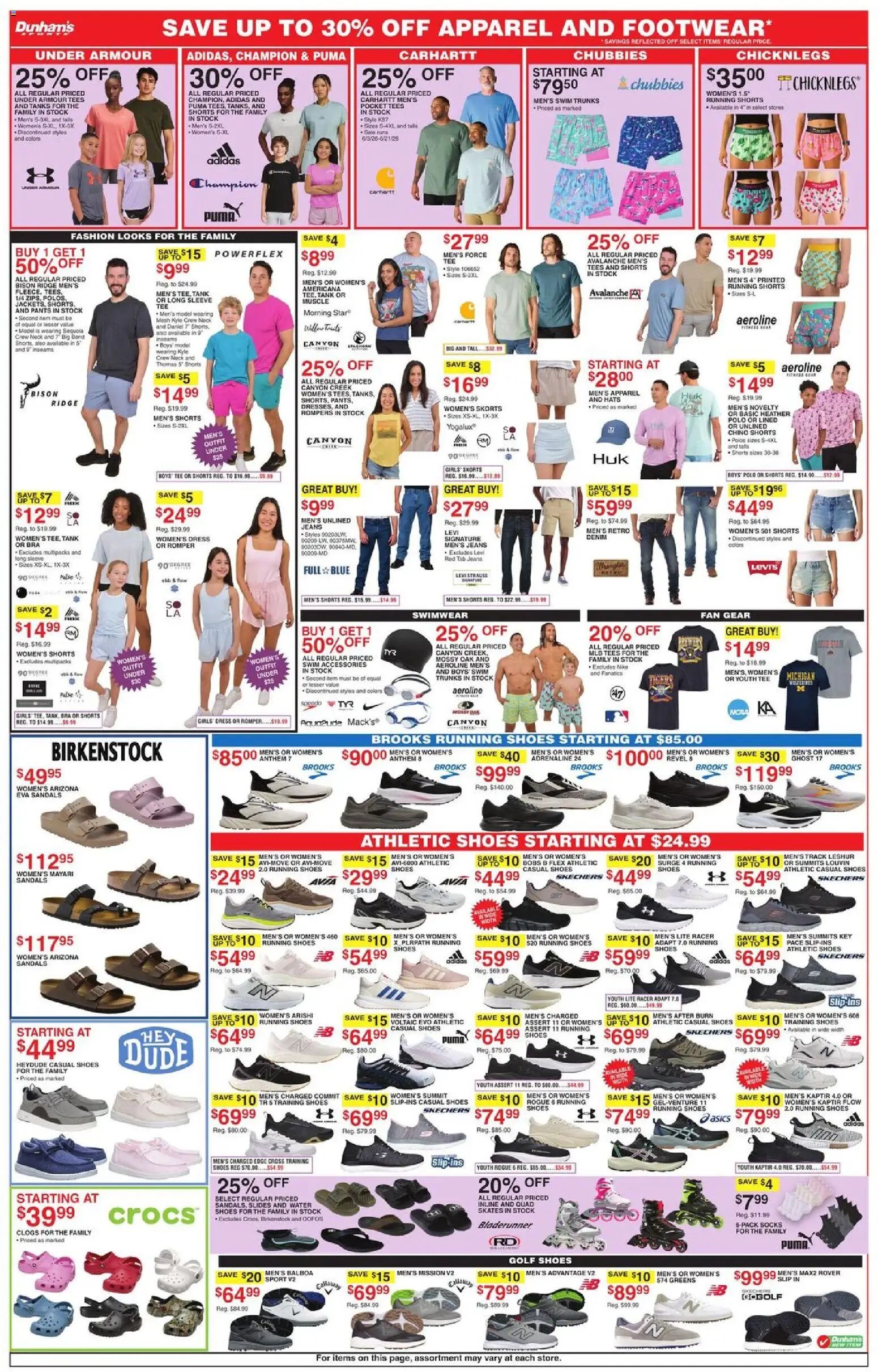 Dunham's Sports Weekly Ad