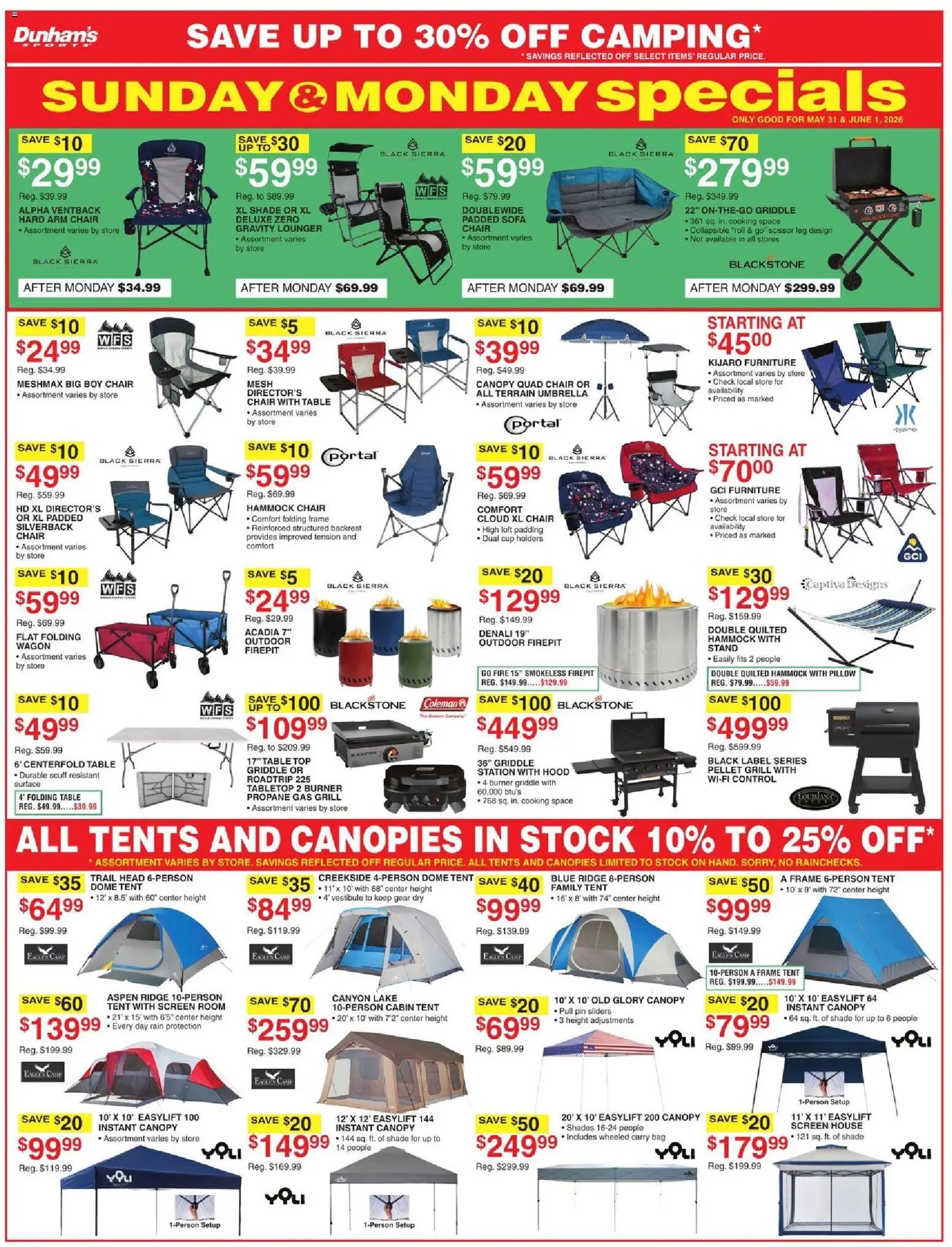 Dunham's Sports Weekly Ad