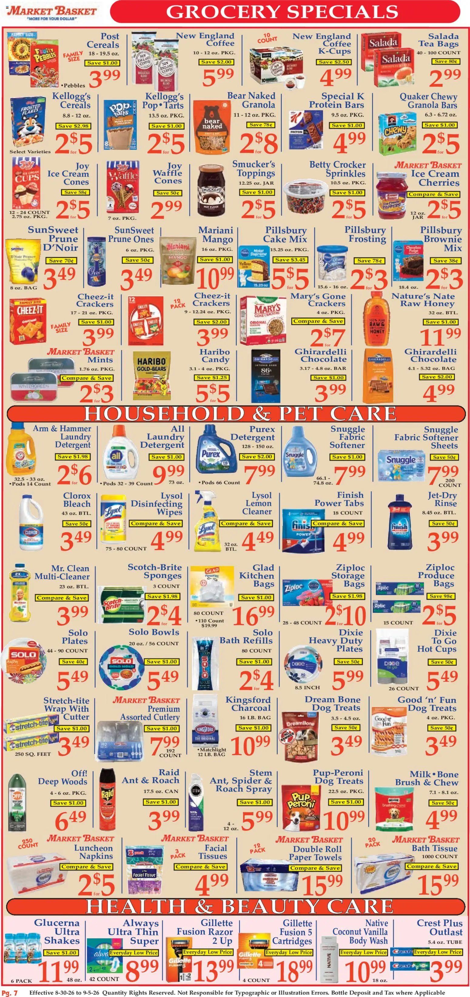 Market Basket Ad