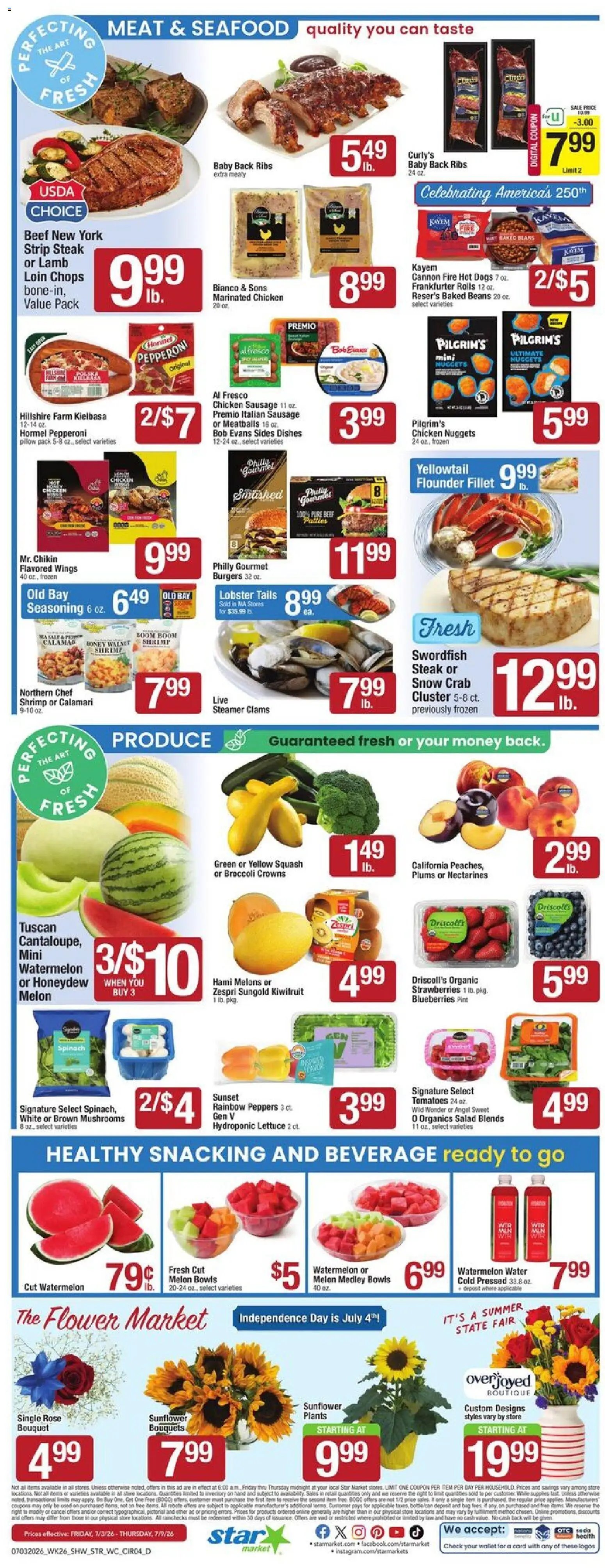 Star Market Weekly Ad