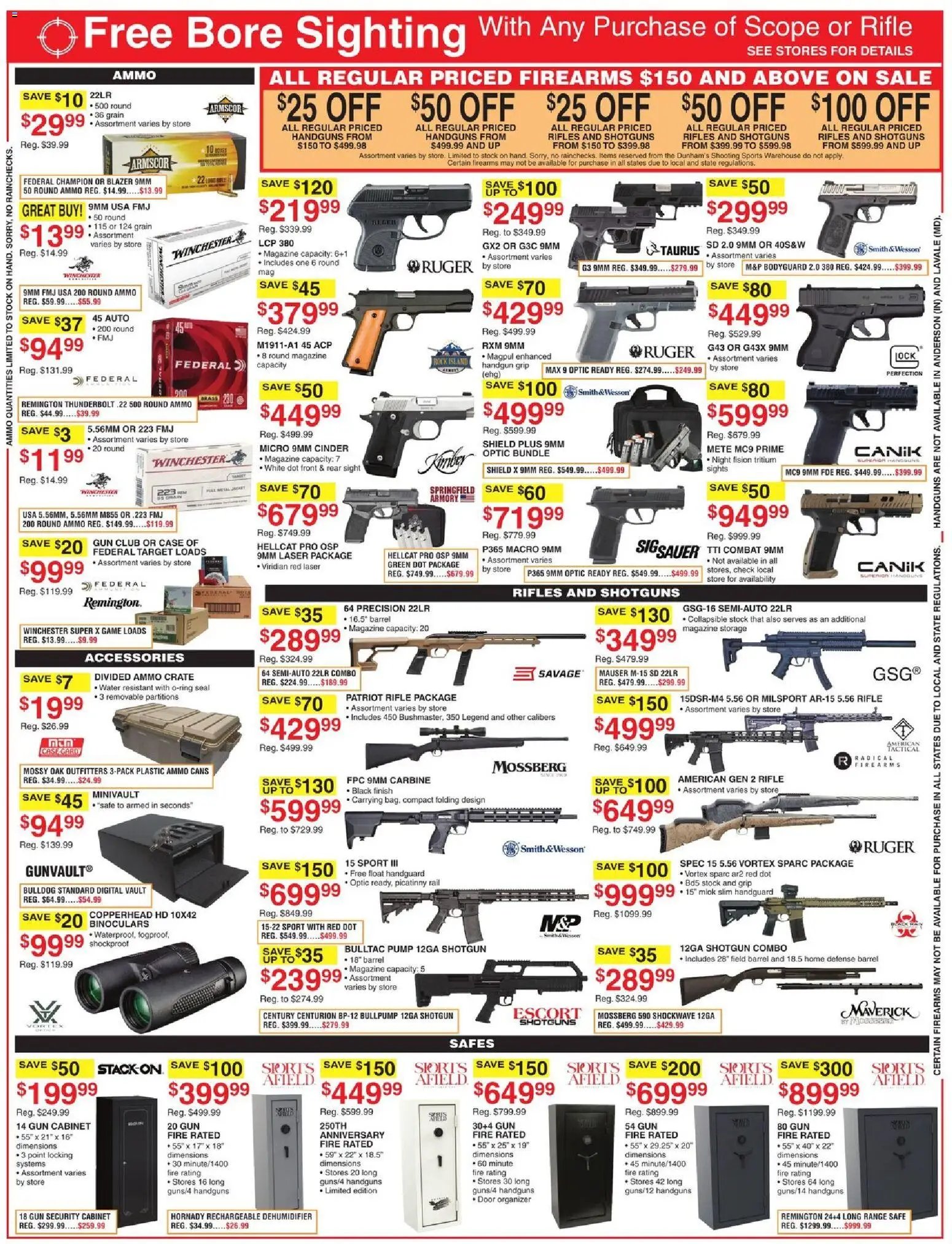 Dunham's Sports Weekly Ad