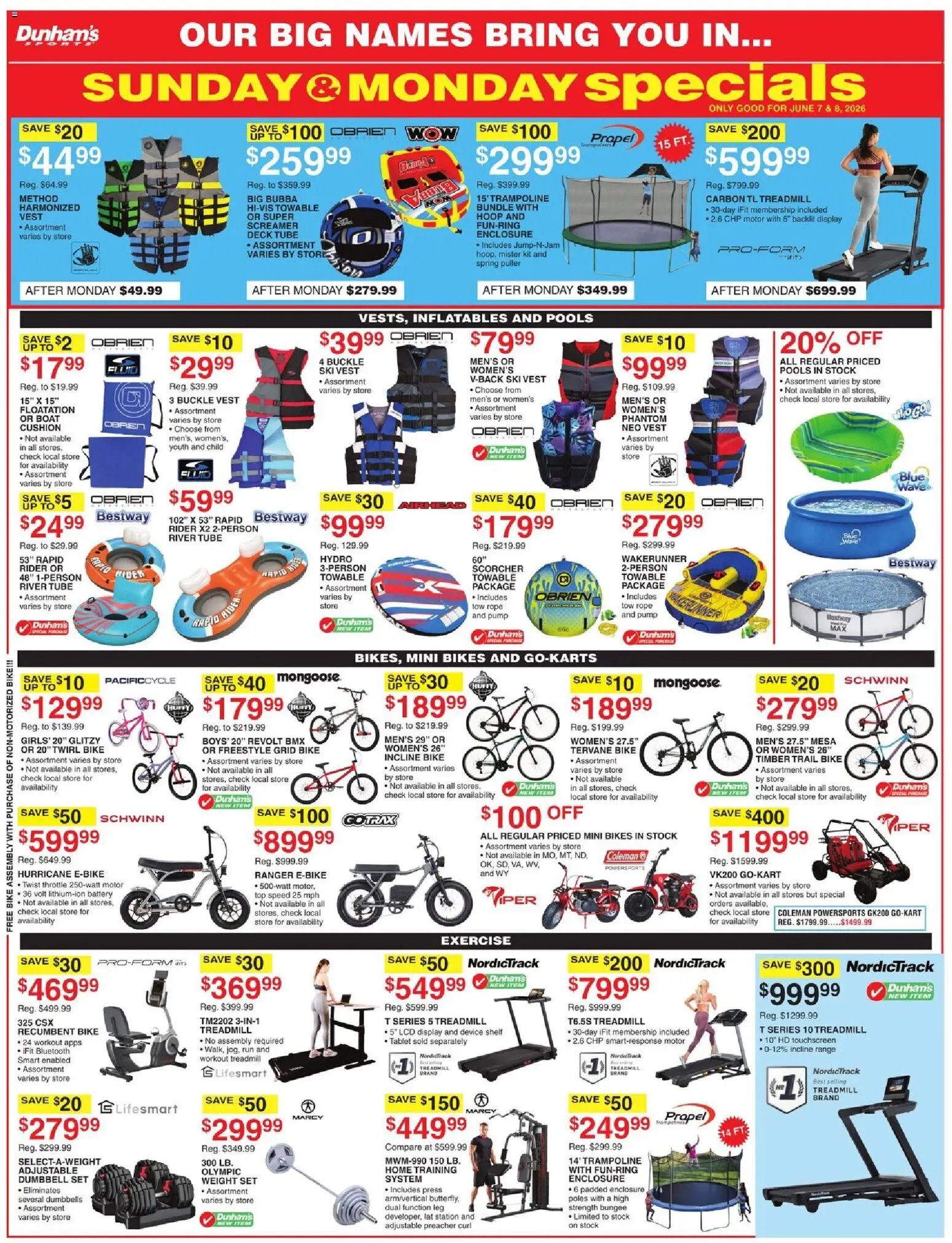 Dunham's Sports Weekly Ad