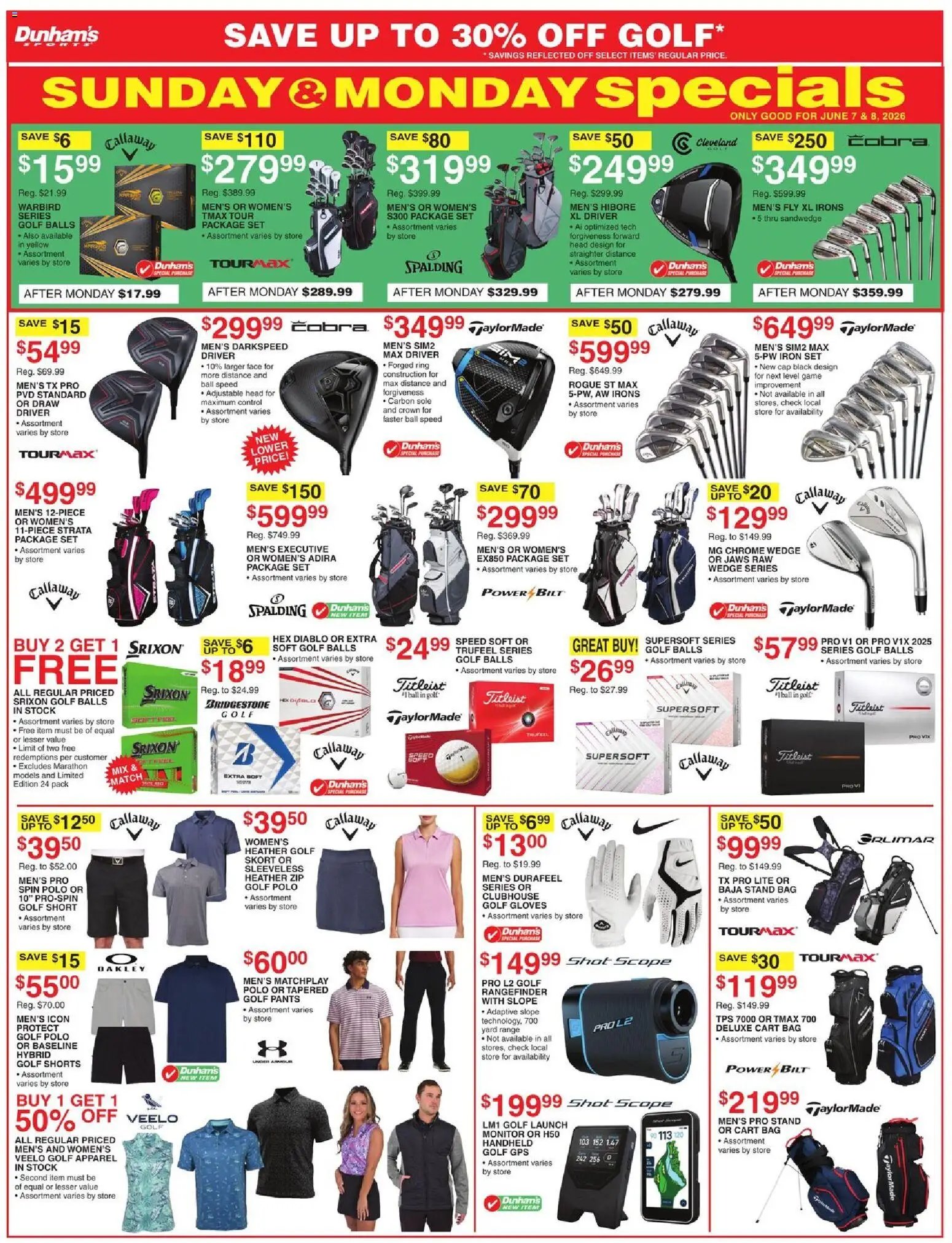 Dunham's Sports Weekly Ad