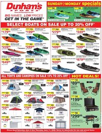 Dunham's Sports Weekly Ad