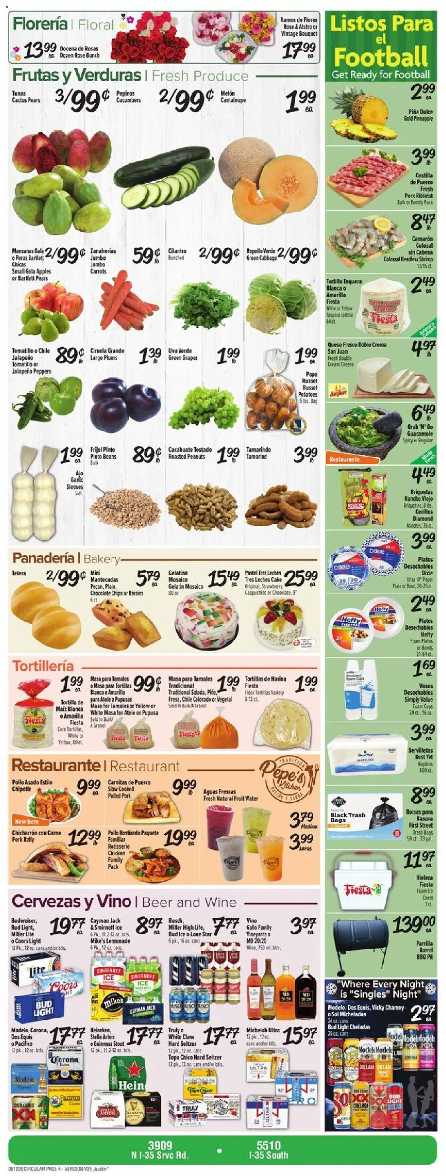 Fiesta Mart Weekly Ad