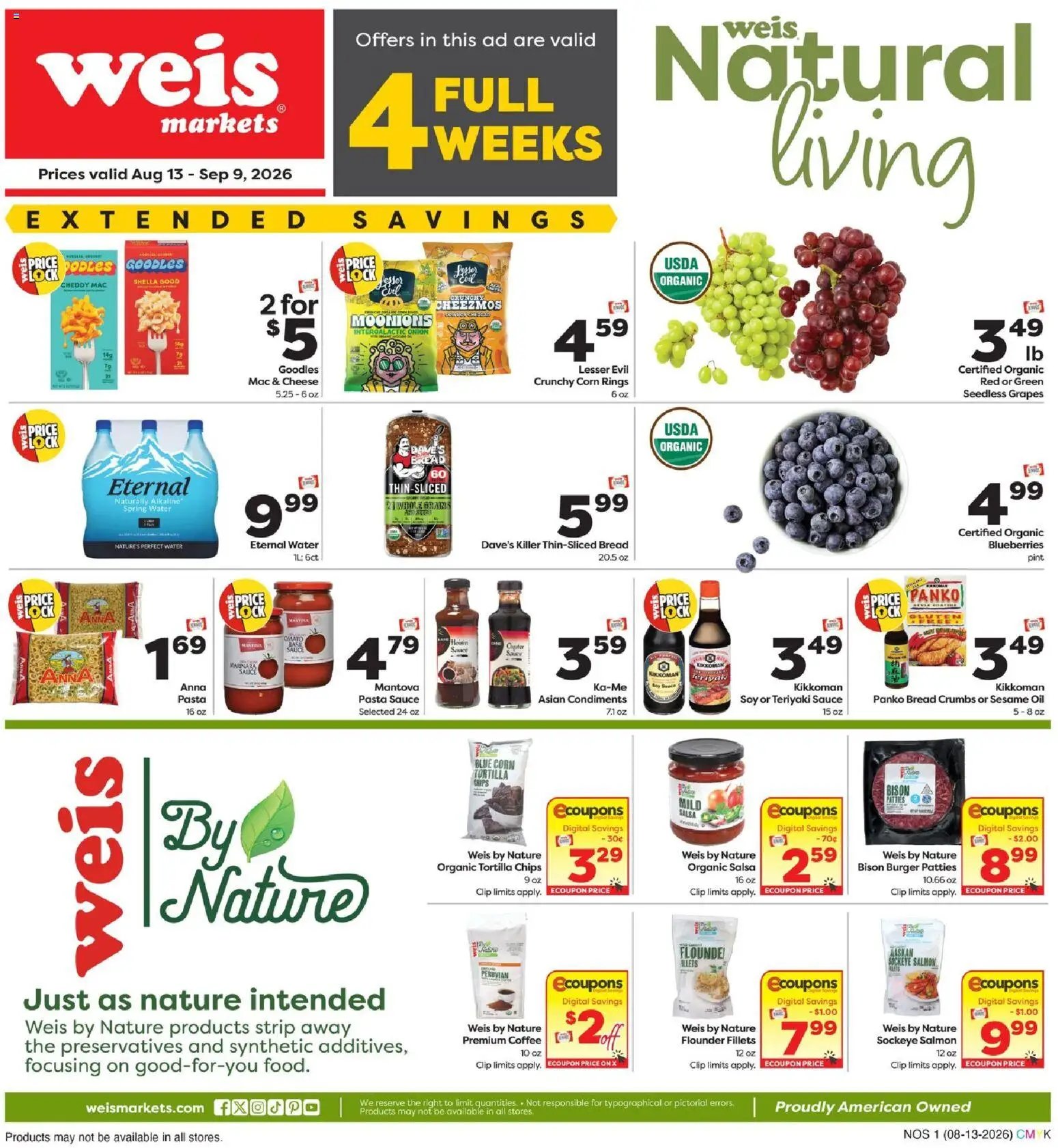 Weis Monthly Ad - NJ