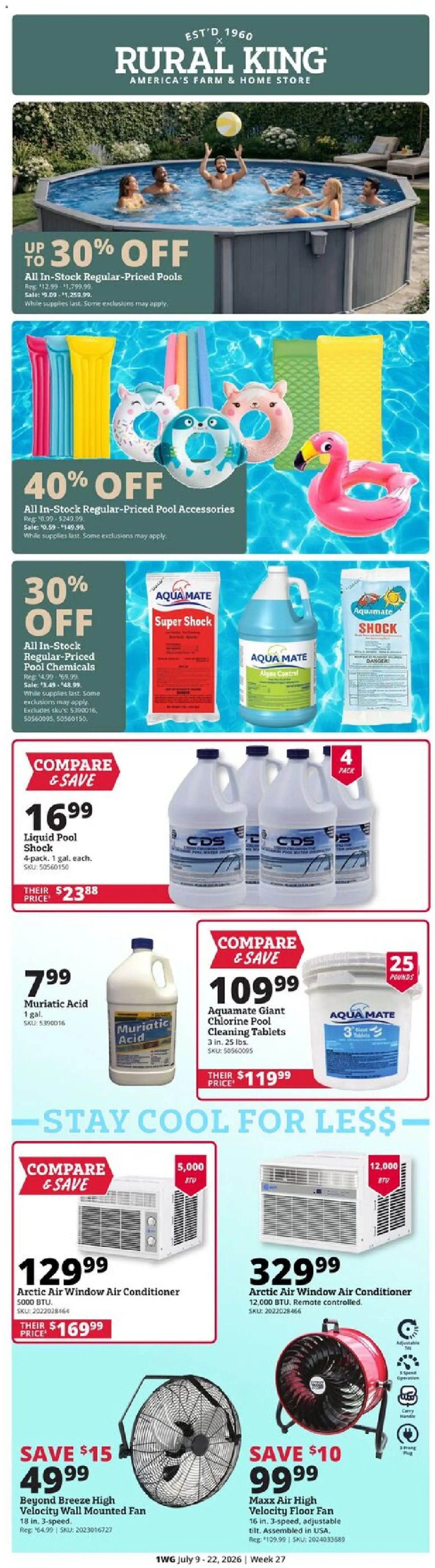 Rural King Weekly Ad