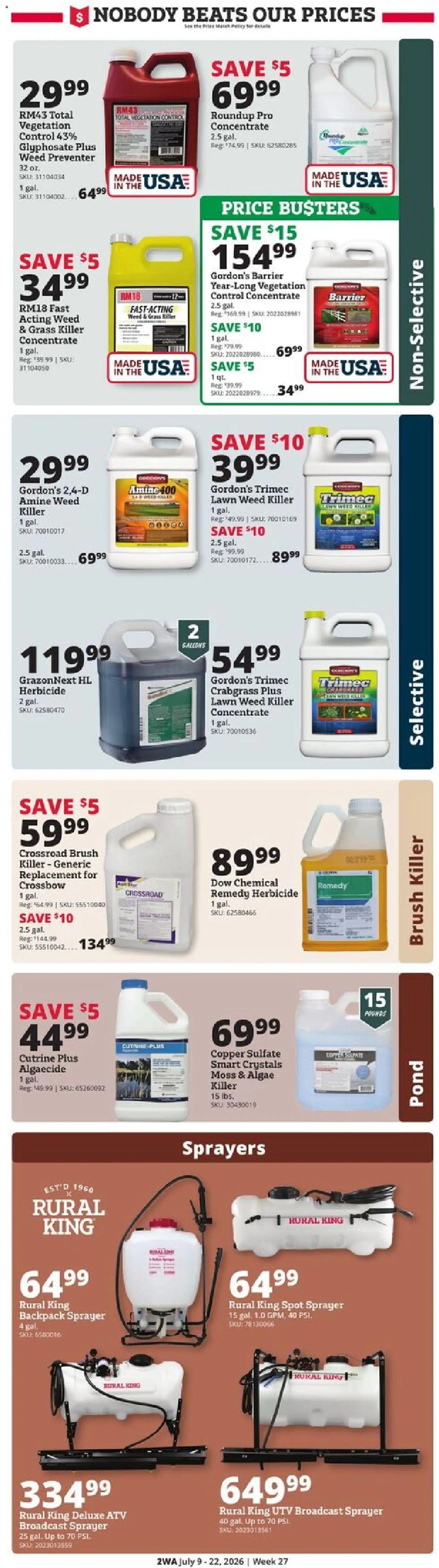 Rural King Weekly Ad