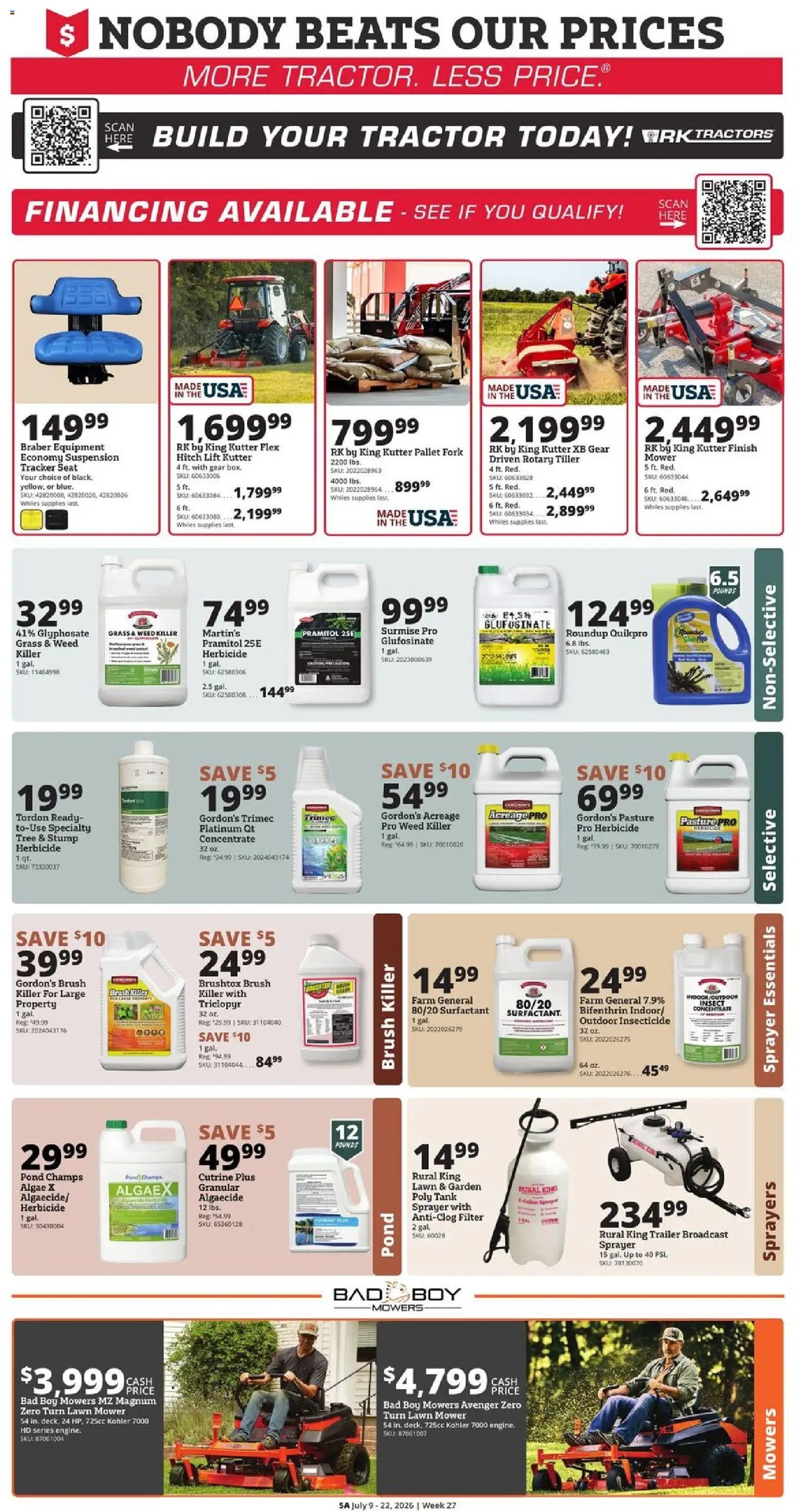 Rural King Weekly Ad