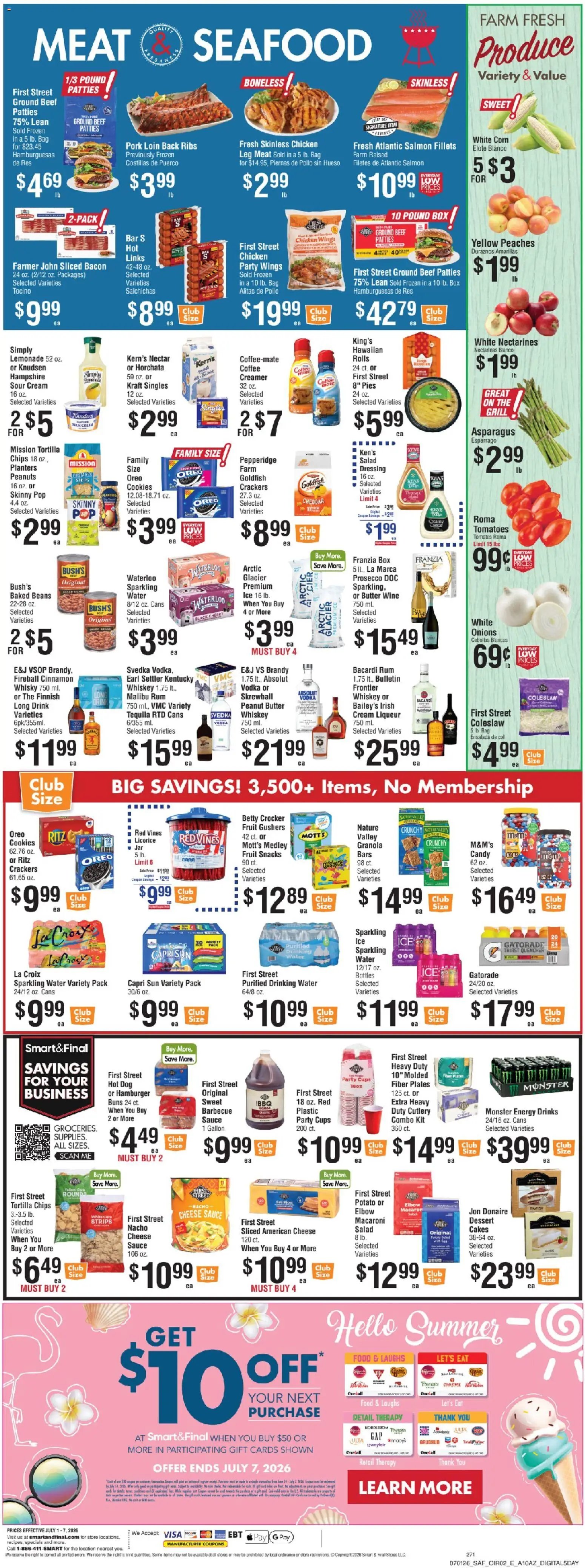 Smart & Final Weekly Ad - 5 Day A10AZ