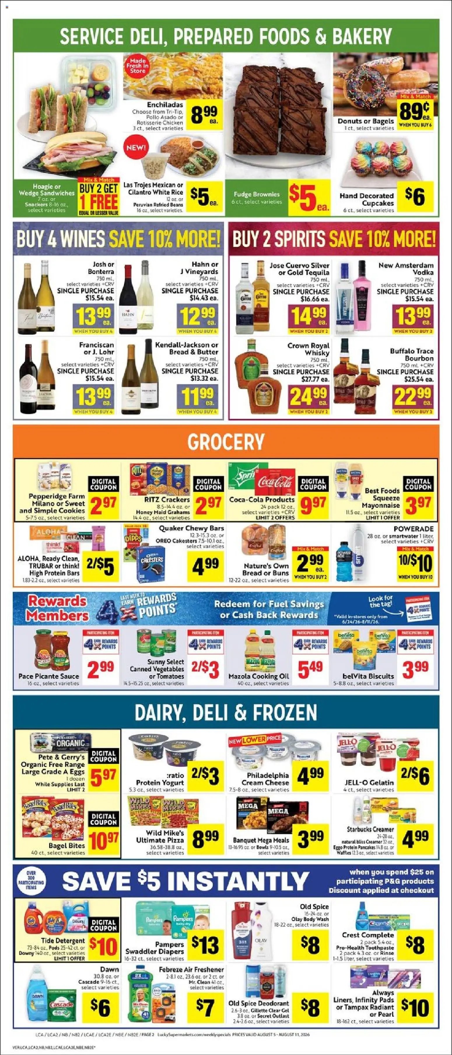 Lucky Supermarkets Weekly Ad