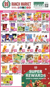 99 Ranch Market Beverages | Snack | Frozen Dessert