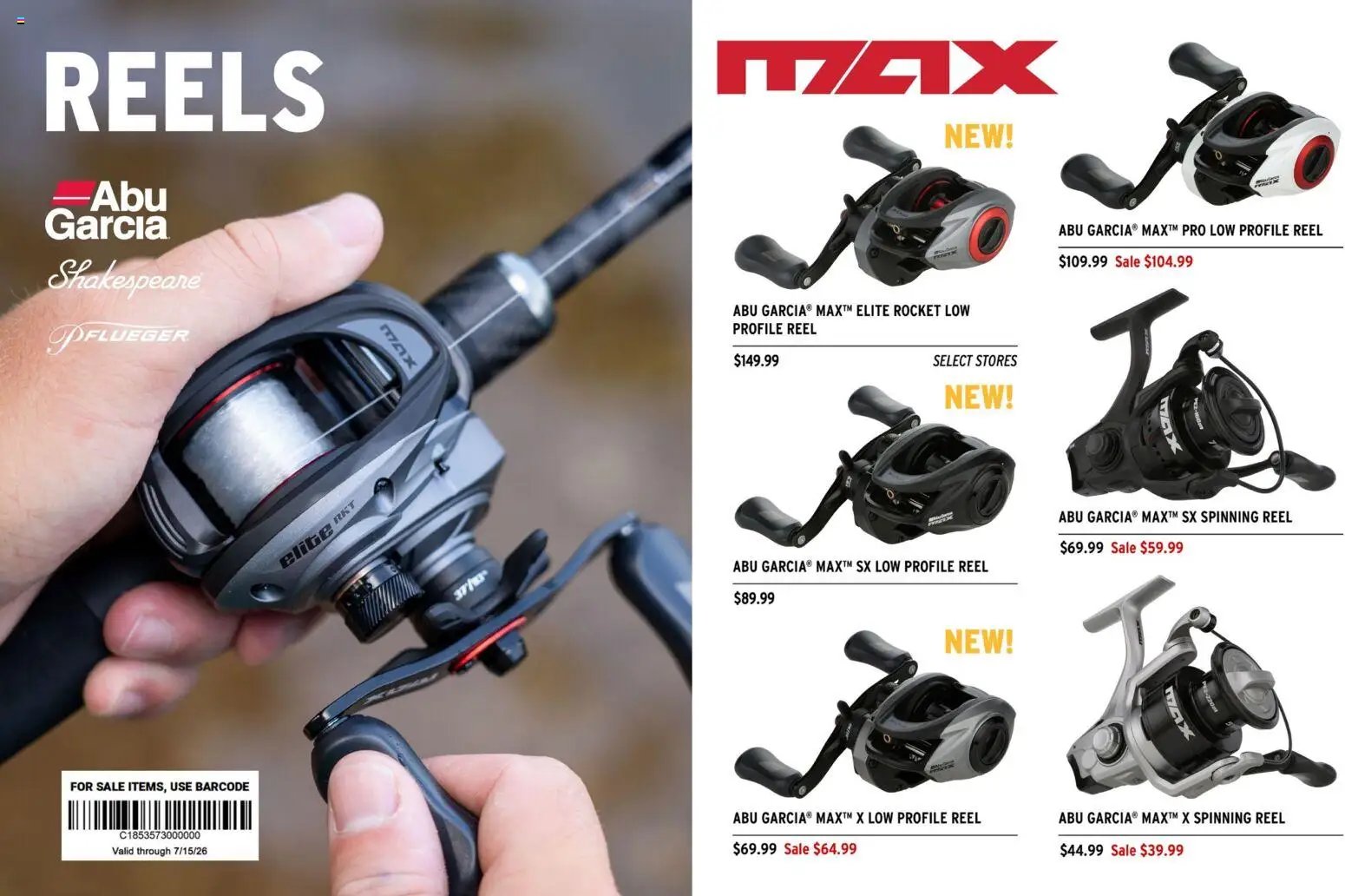 Dunham's Sports Pure Fishing Guide