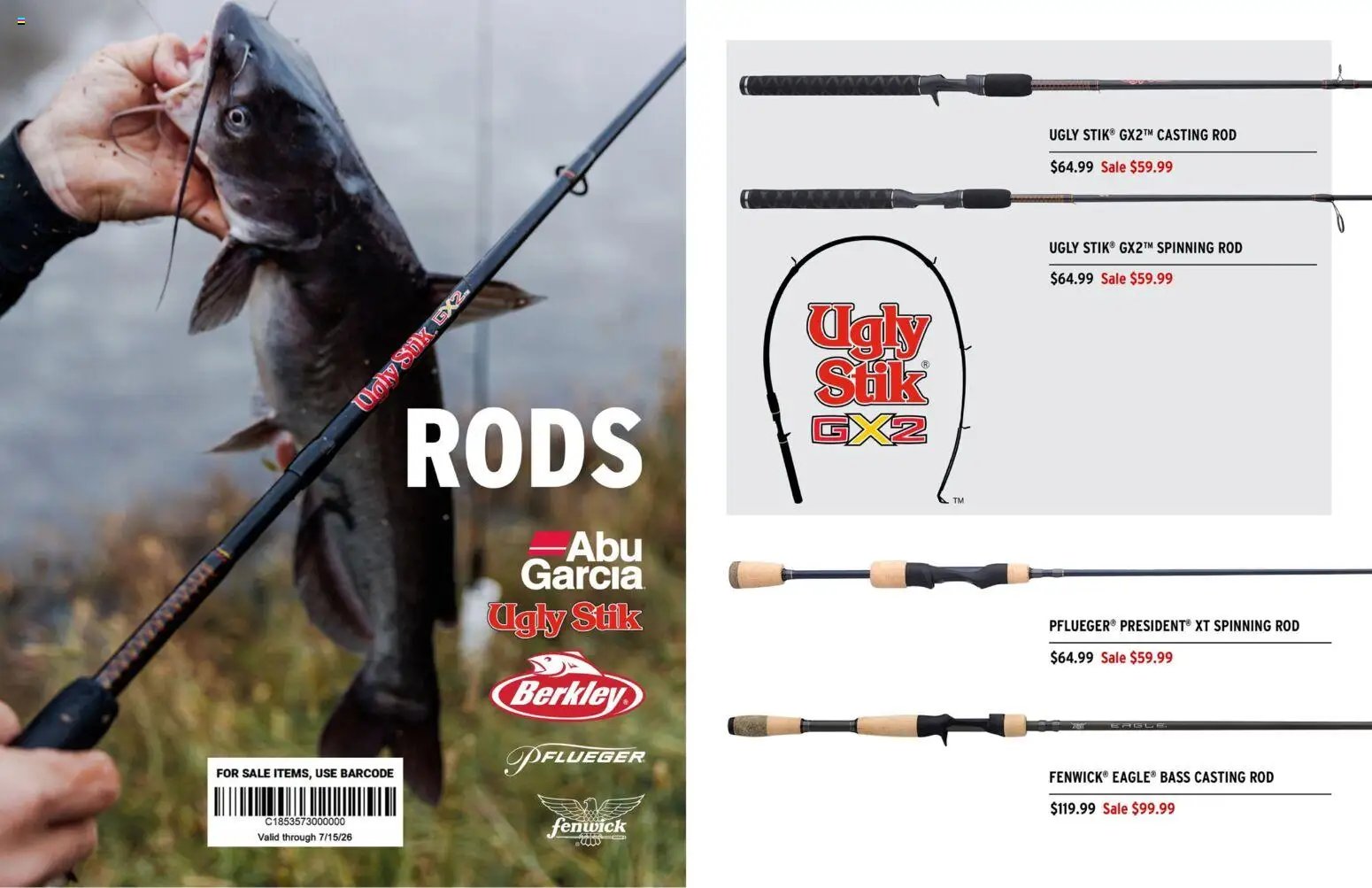 Dunham's Sports Pure Fishing Guide