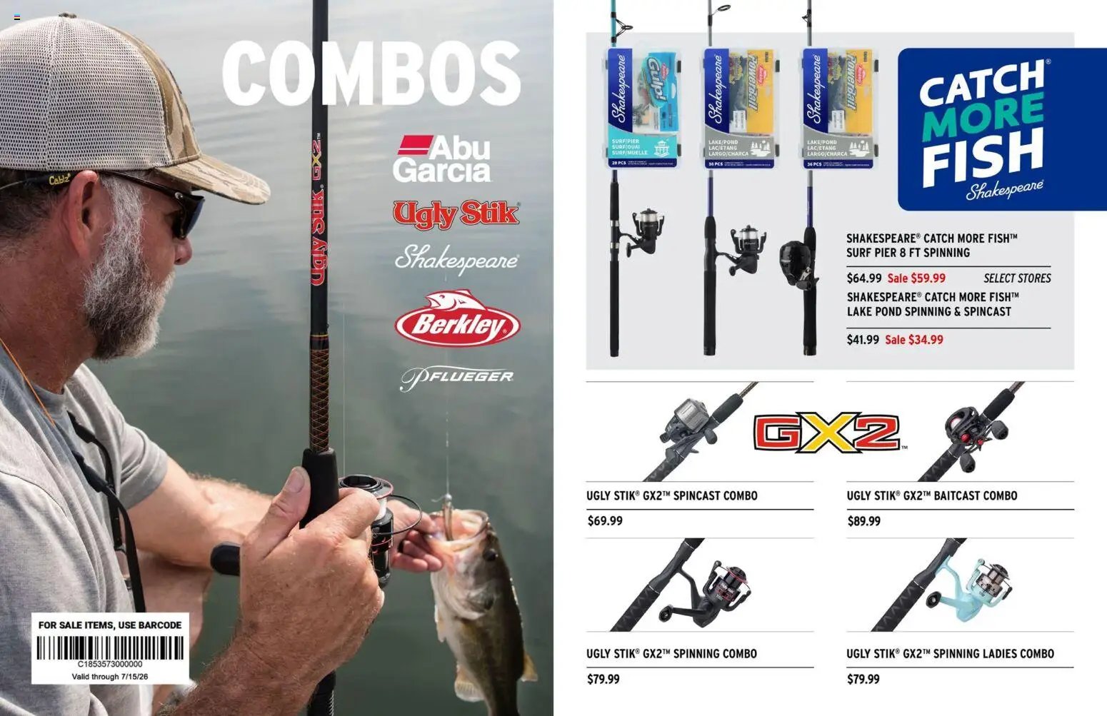 Dunham's Sports Pure Fishing Guide
