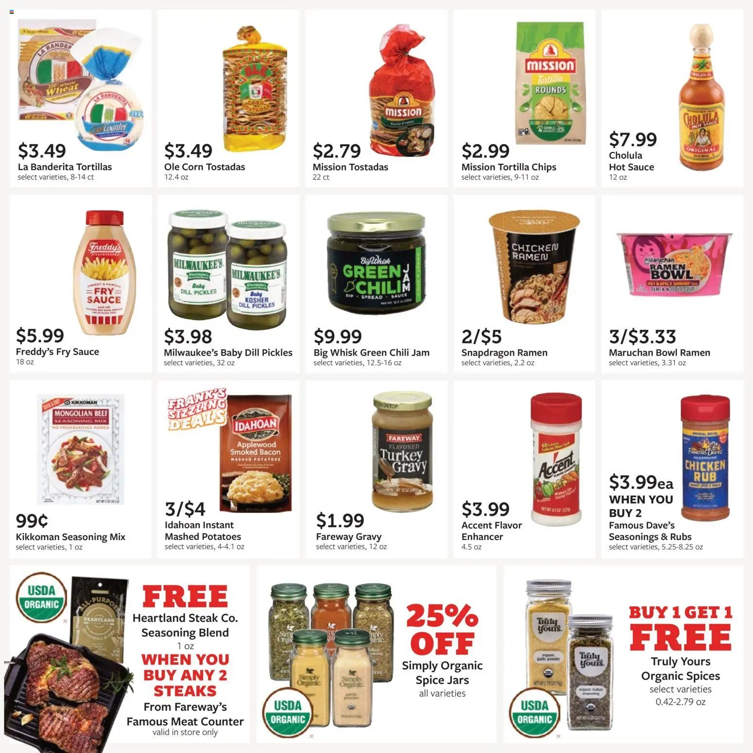 Fareway Monthly Ad