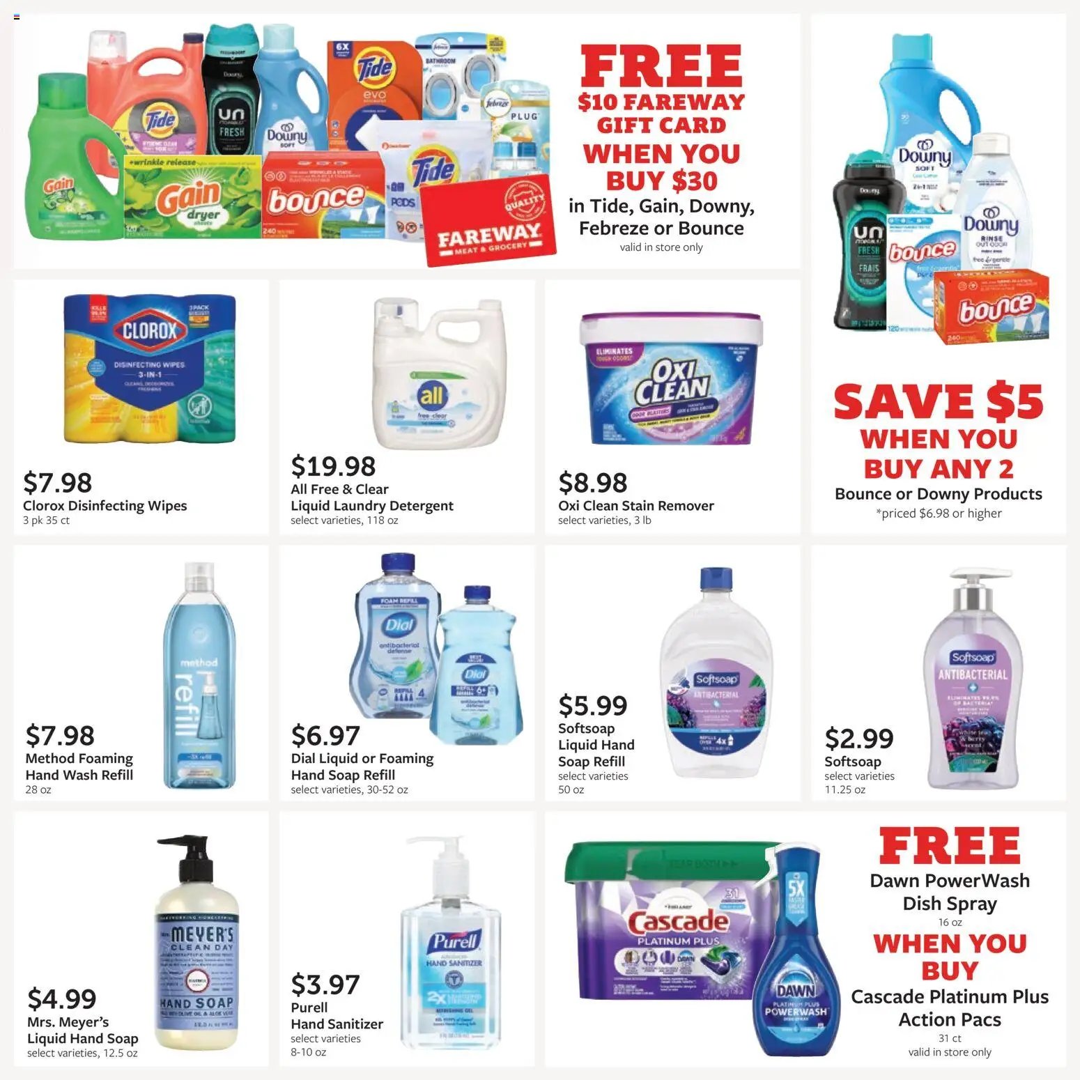 Fareway Monthly Ad