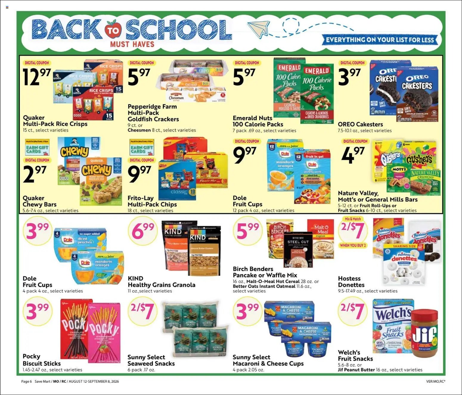 Save Mart Big Book of Savings