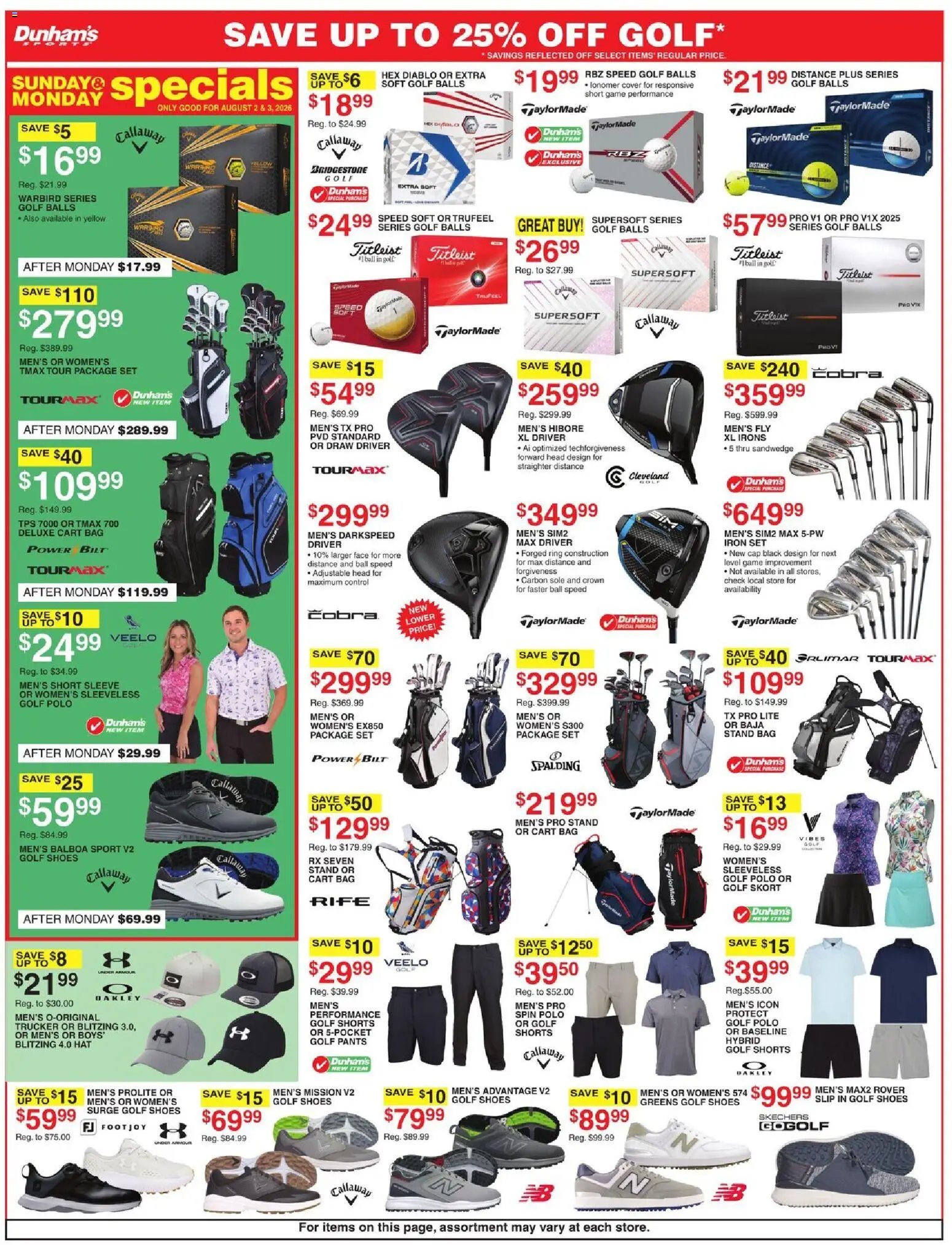 Dunham's Sports Weekly Ad