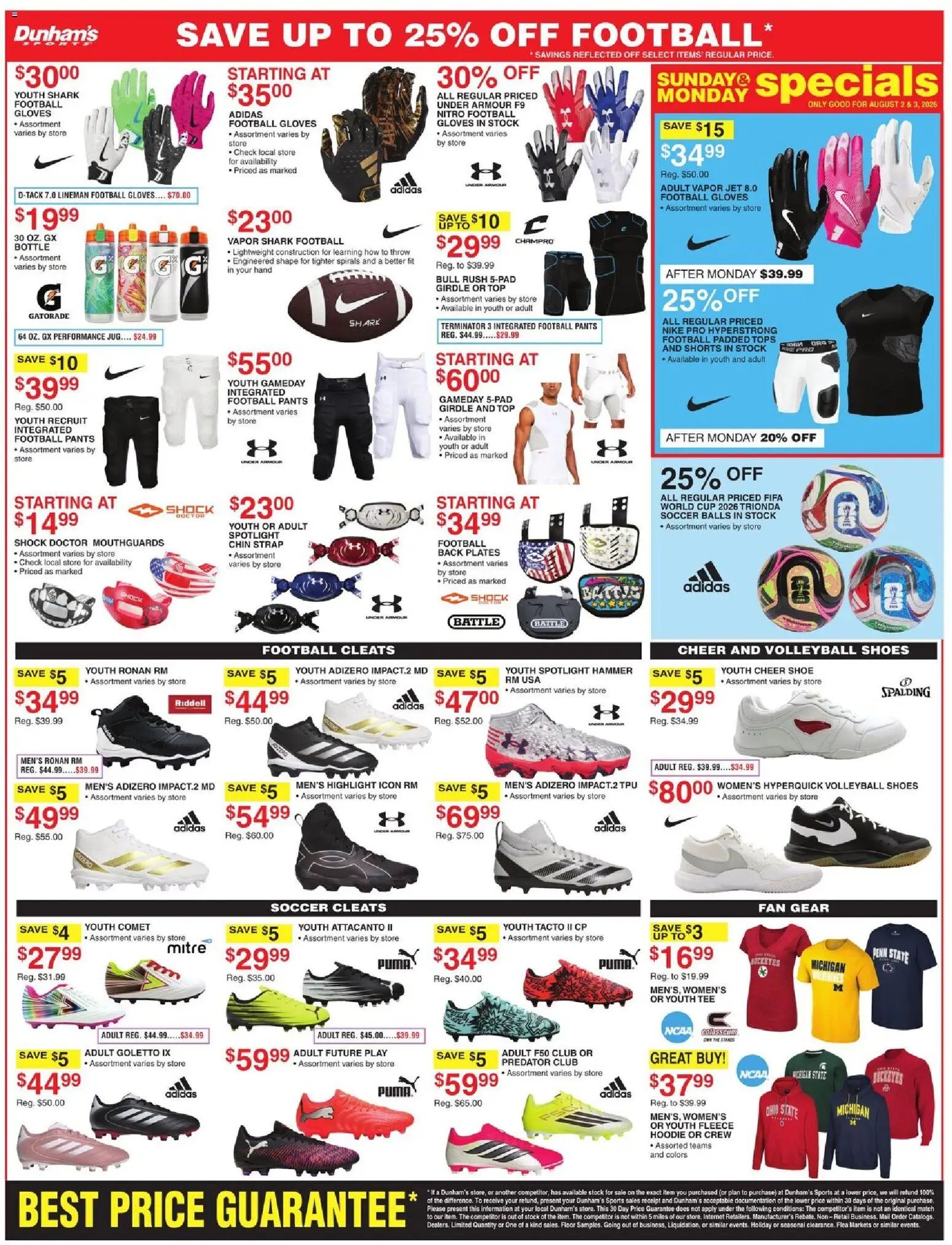 Dunham's Sports Weekly Ad