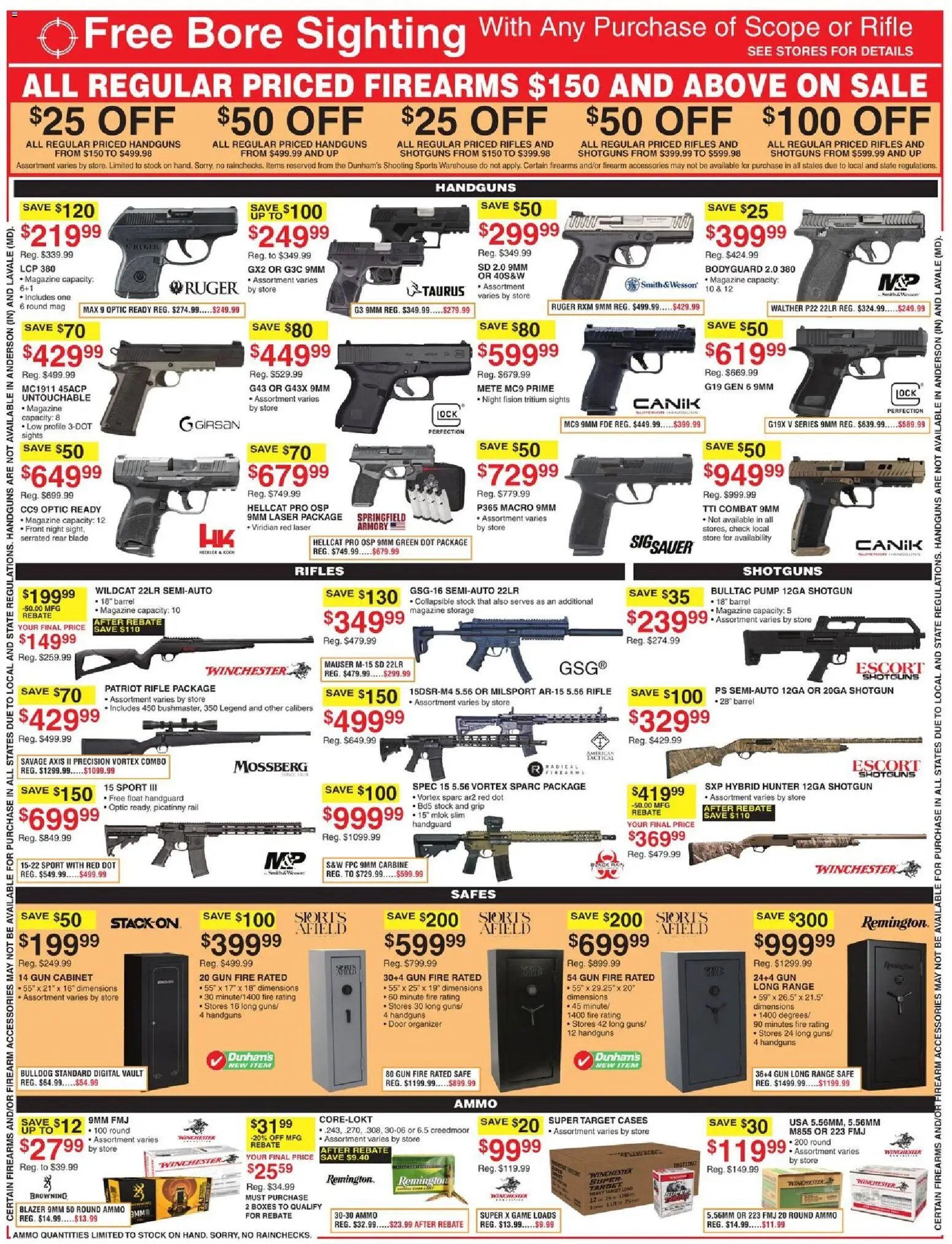 Dunham's Sports Weekly Ad