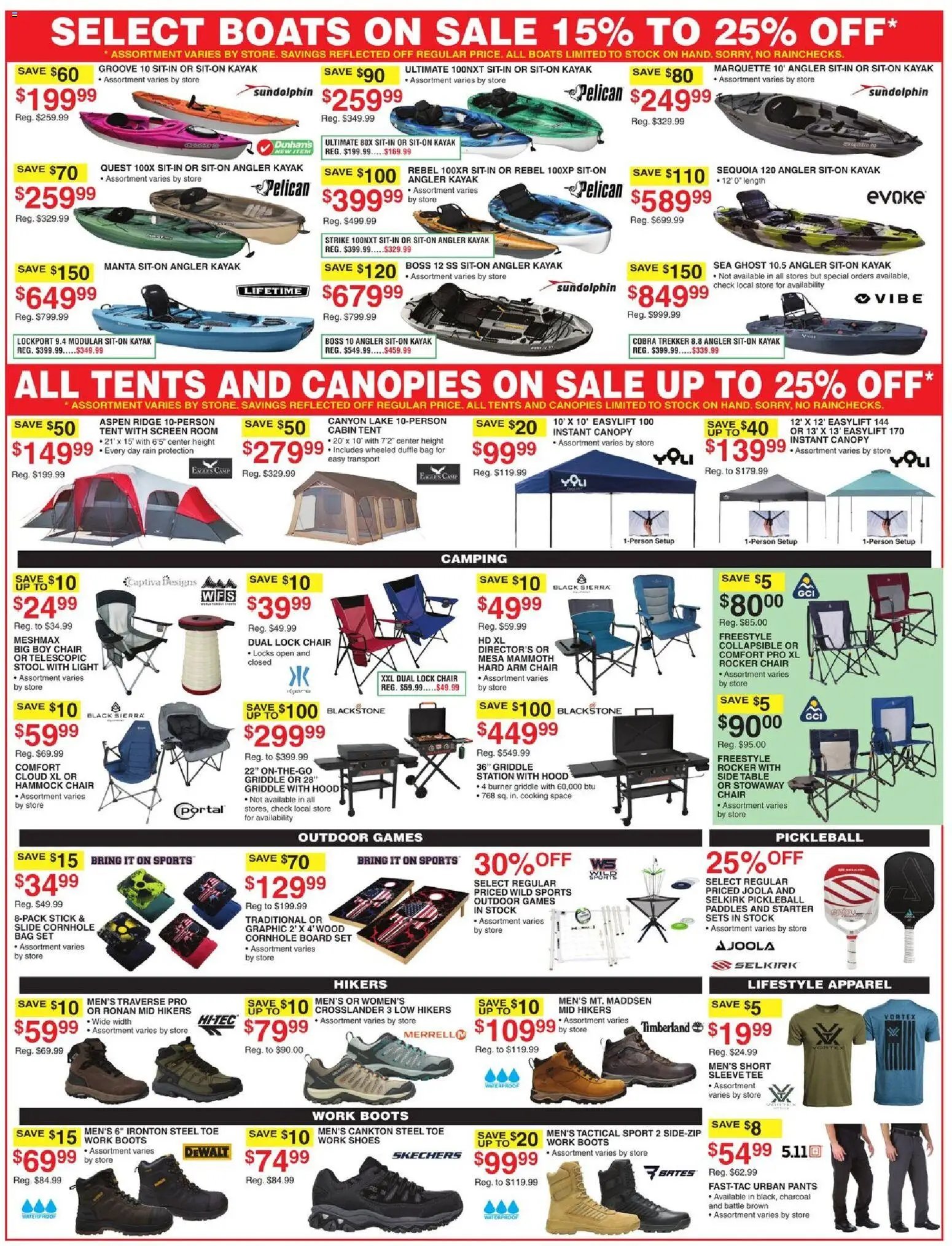 Dunham's Sports Weekly Ad