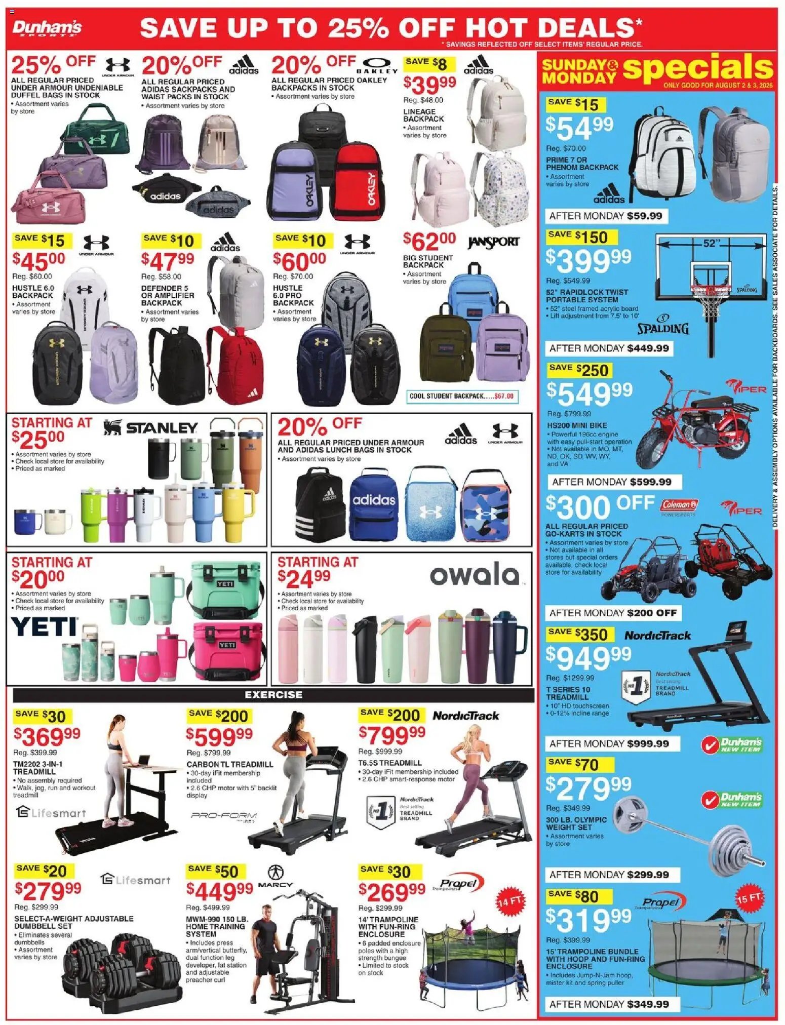 Dunham's Sports Weekly Ad
