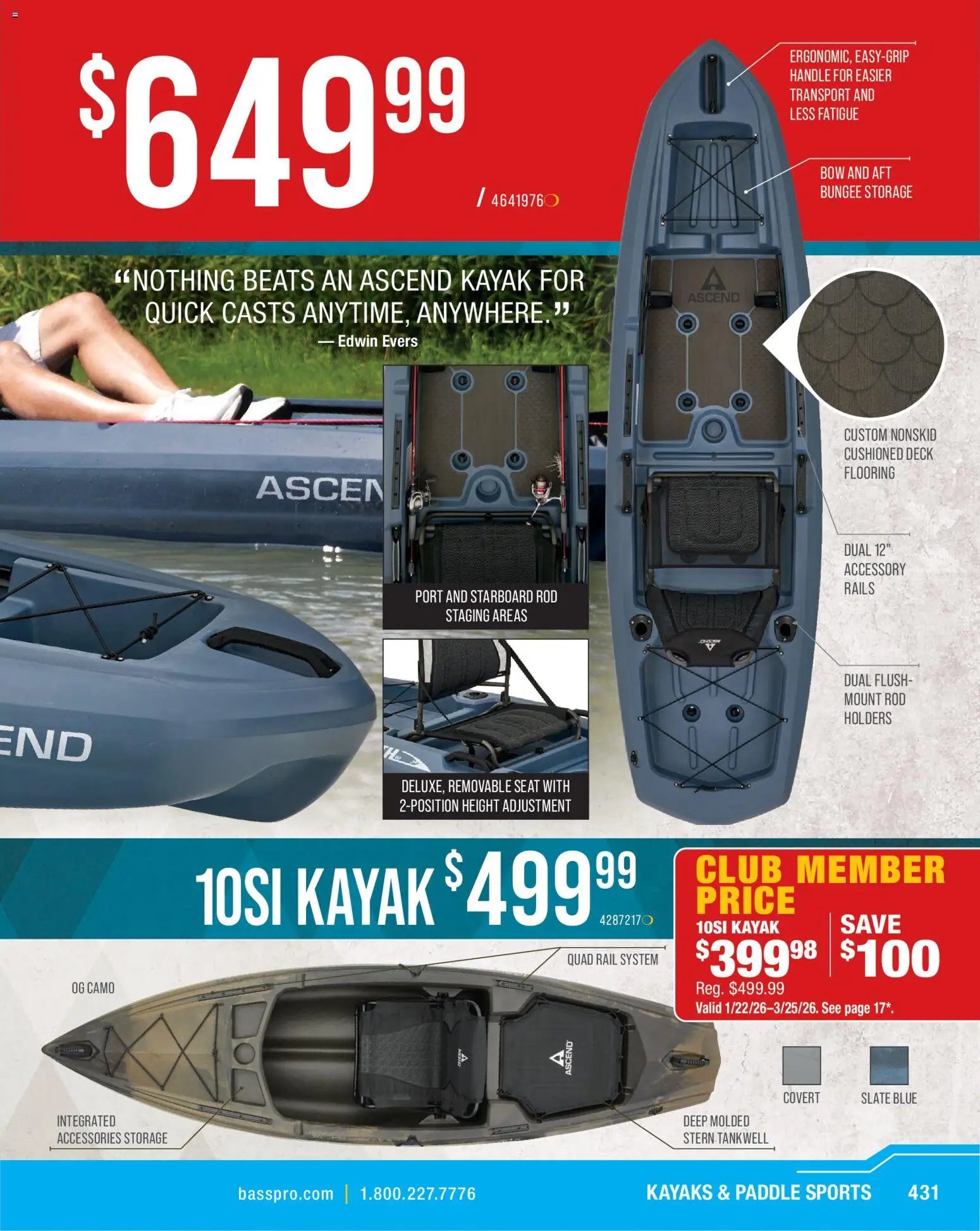 Cabela's Spring Fishing Master 26