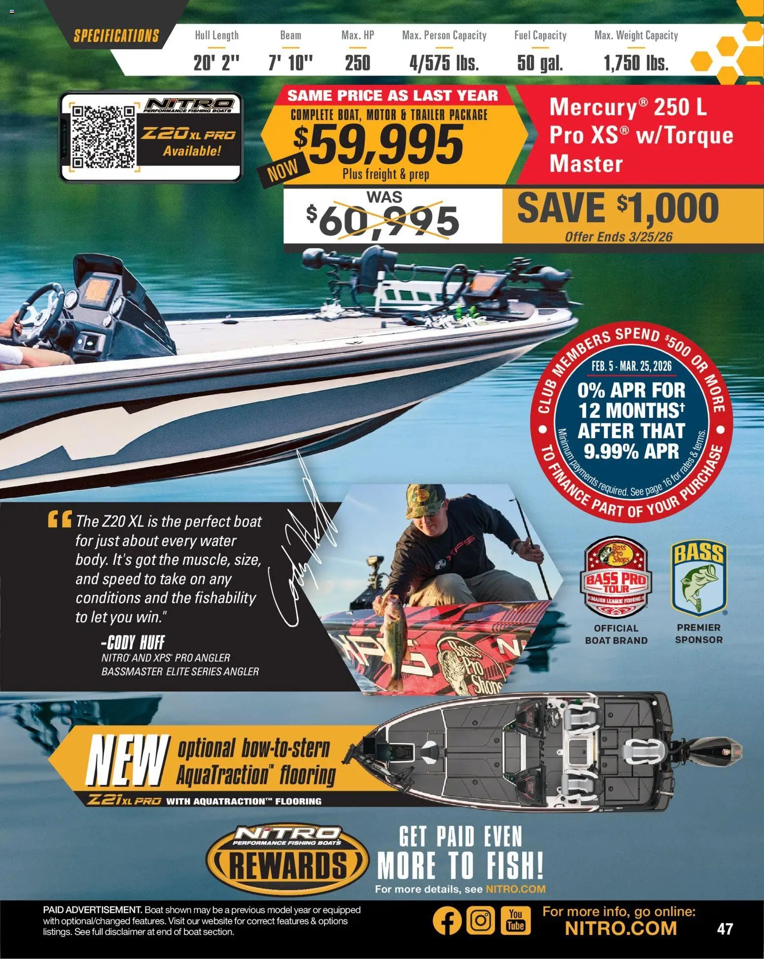 Cabela's Spring Fishing Master 26