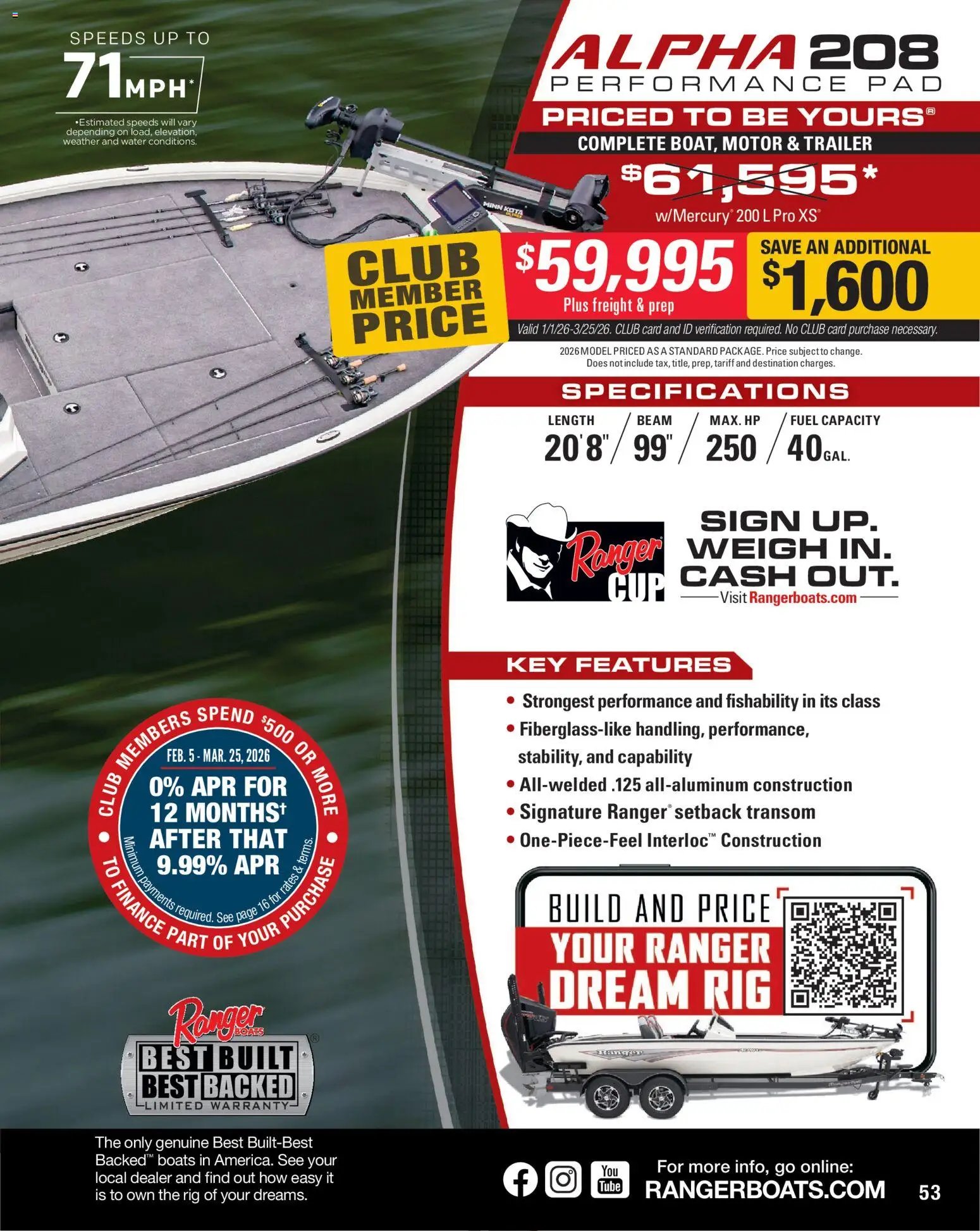 Cabela's Spring Fishing Master 26