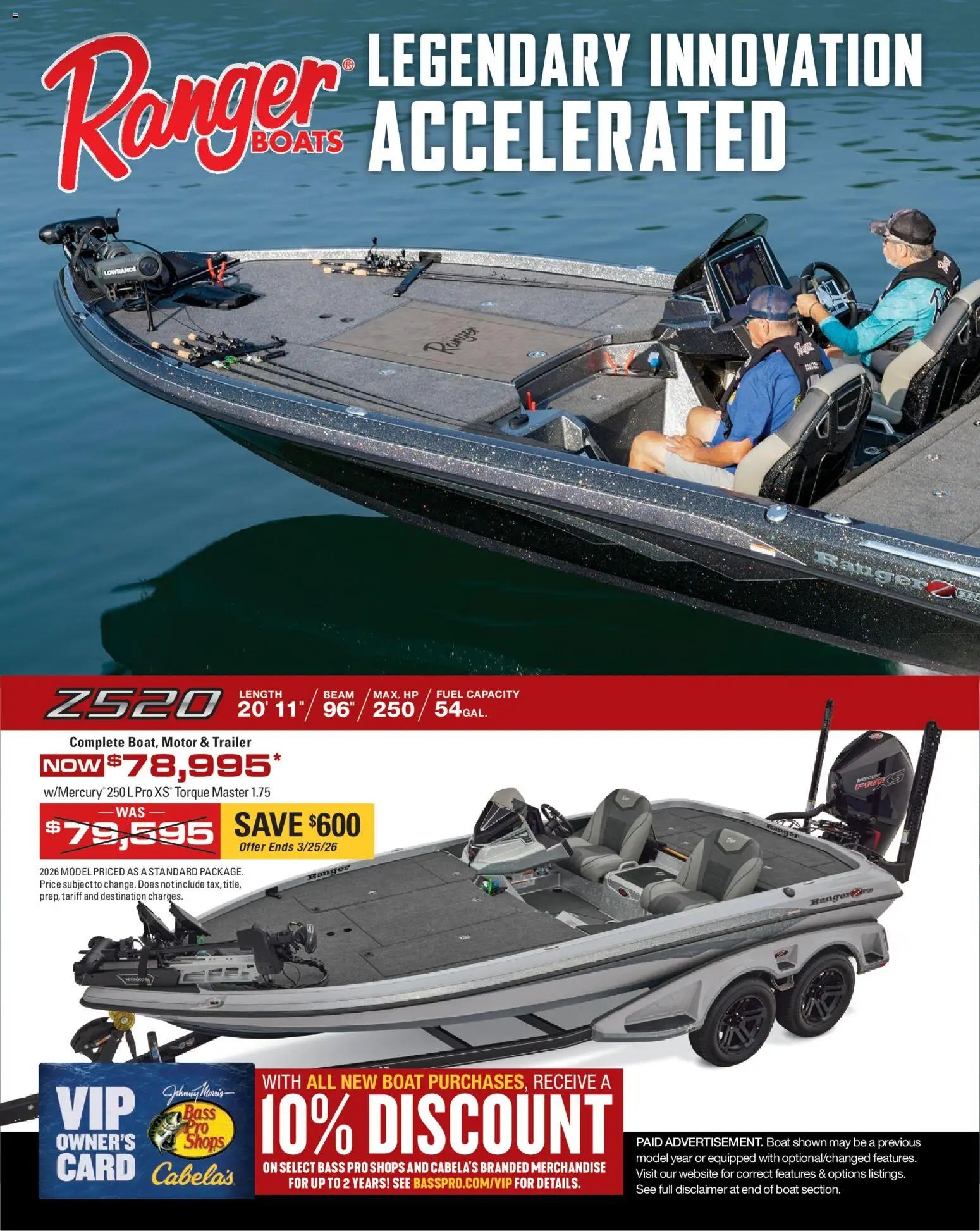 Cabela's Spring Fishing Master 26