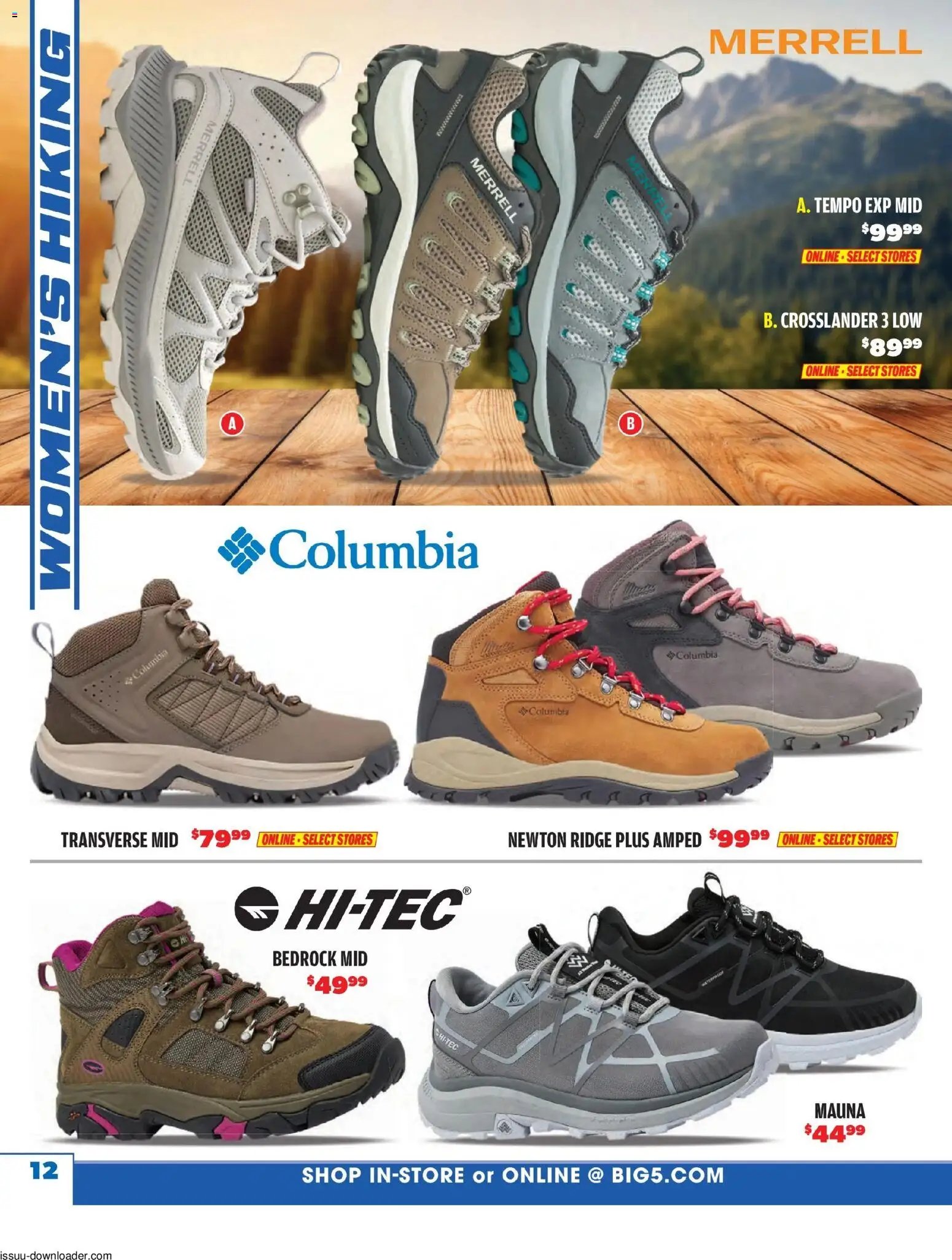 Big 5 Sporting Goods Summer Catalog